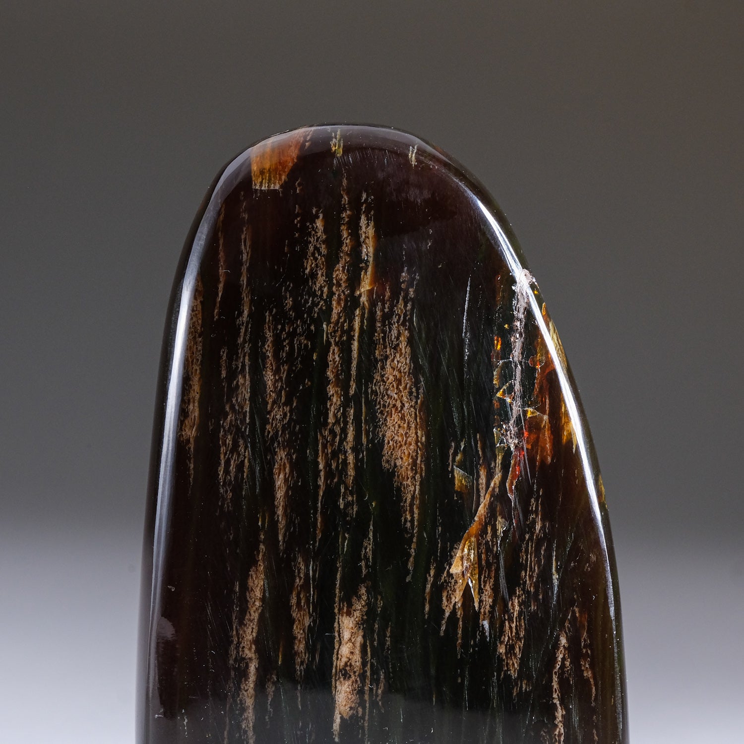 Polished Amber Freeform from Indonesia (151.6 grams)