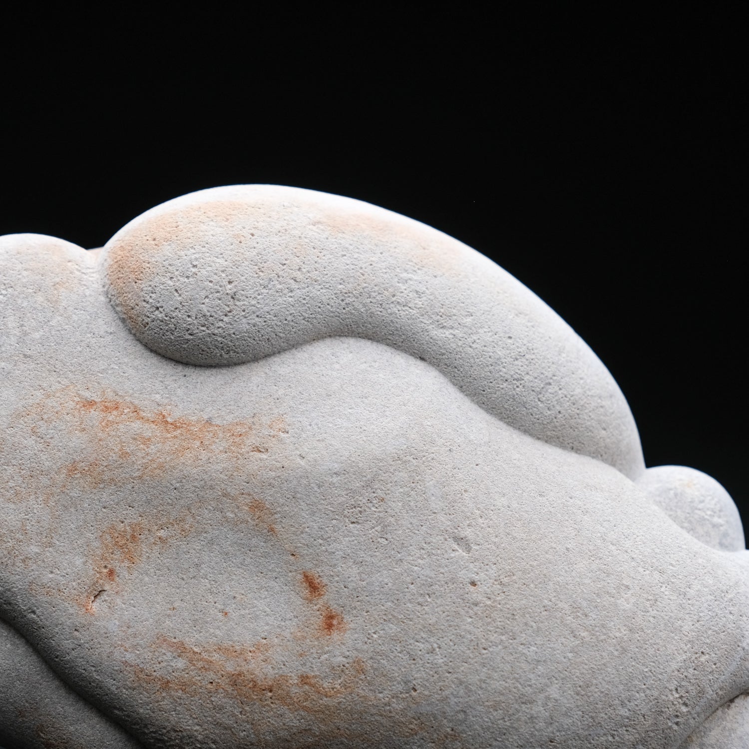 Genuine Gogotte Sandstone Concretion Sculpture (1.9 lbs)