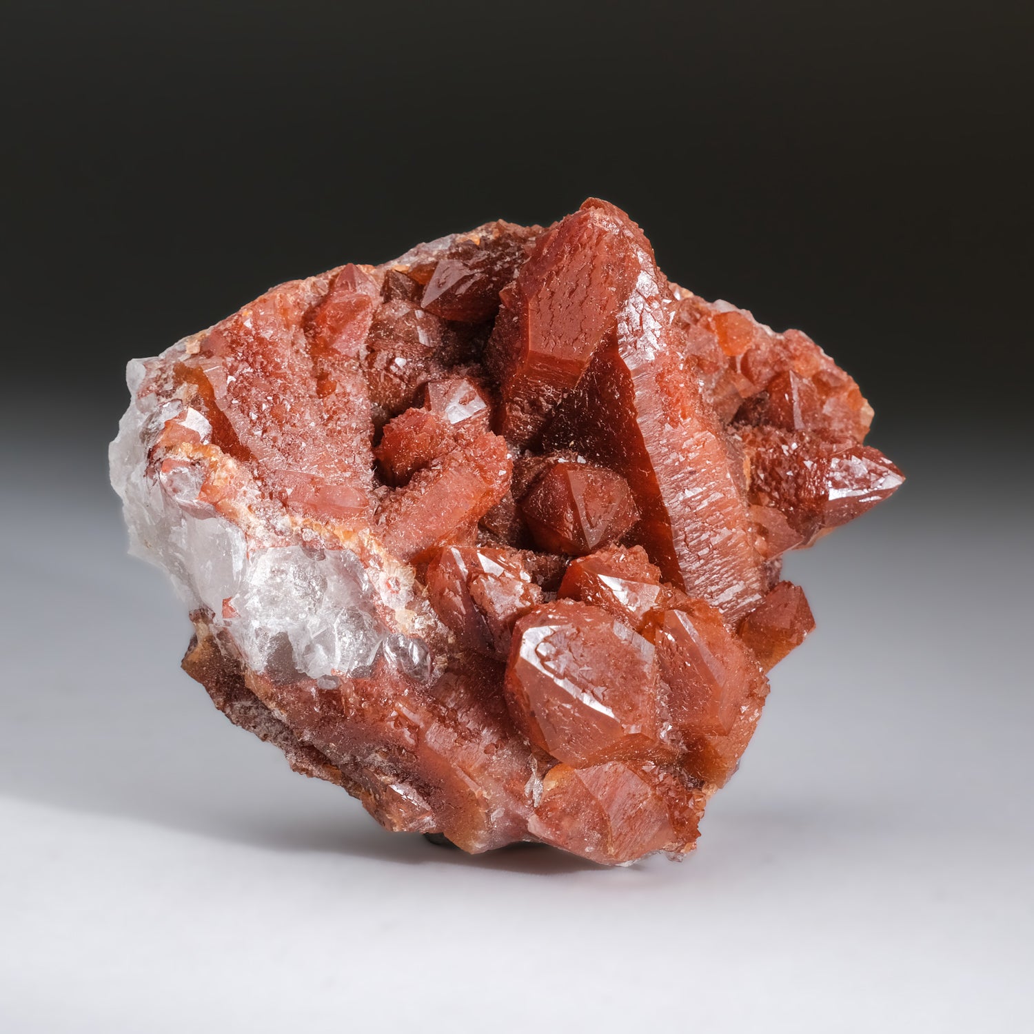 Red Quartz Hematite Crystal Cluster from Morocco (364.5 grams) Astro Gallery of Gems