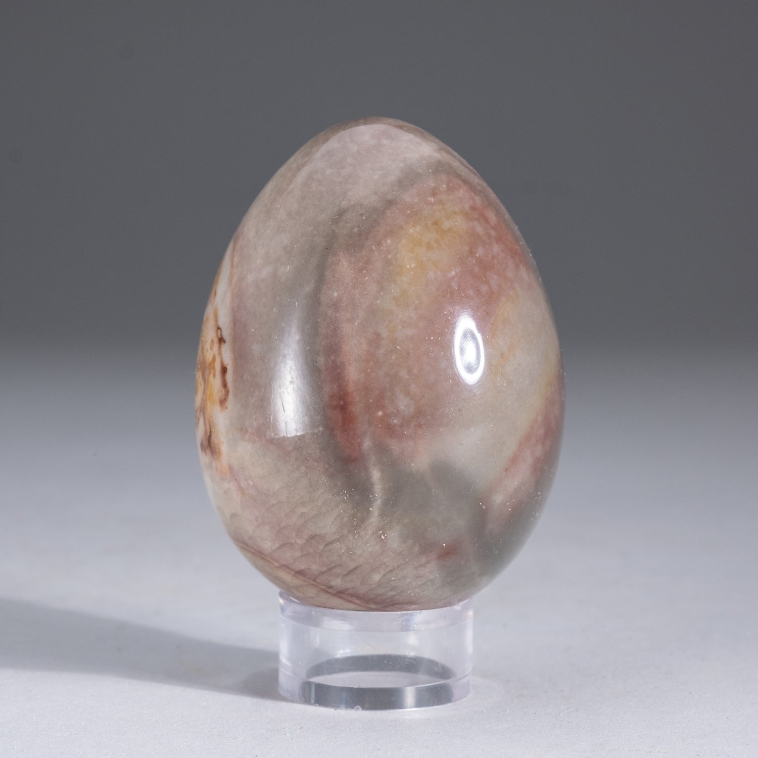 Polished Polychrome Egg from Madagascar (.5 lbs)