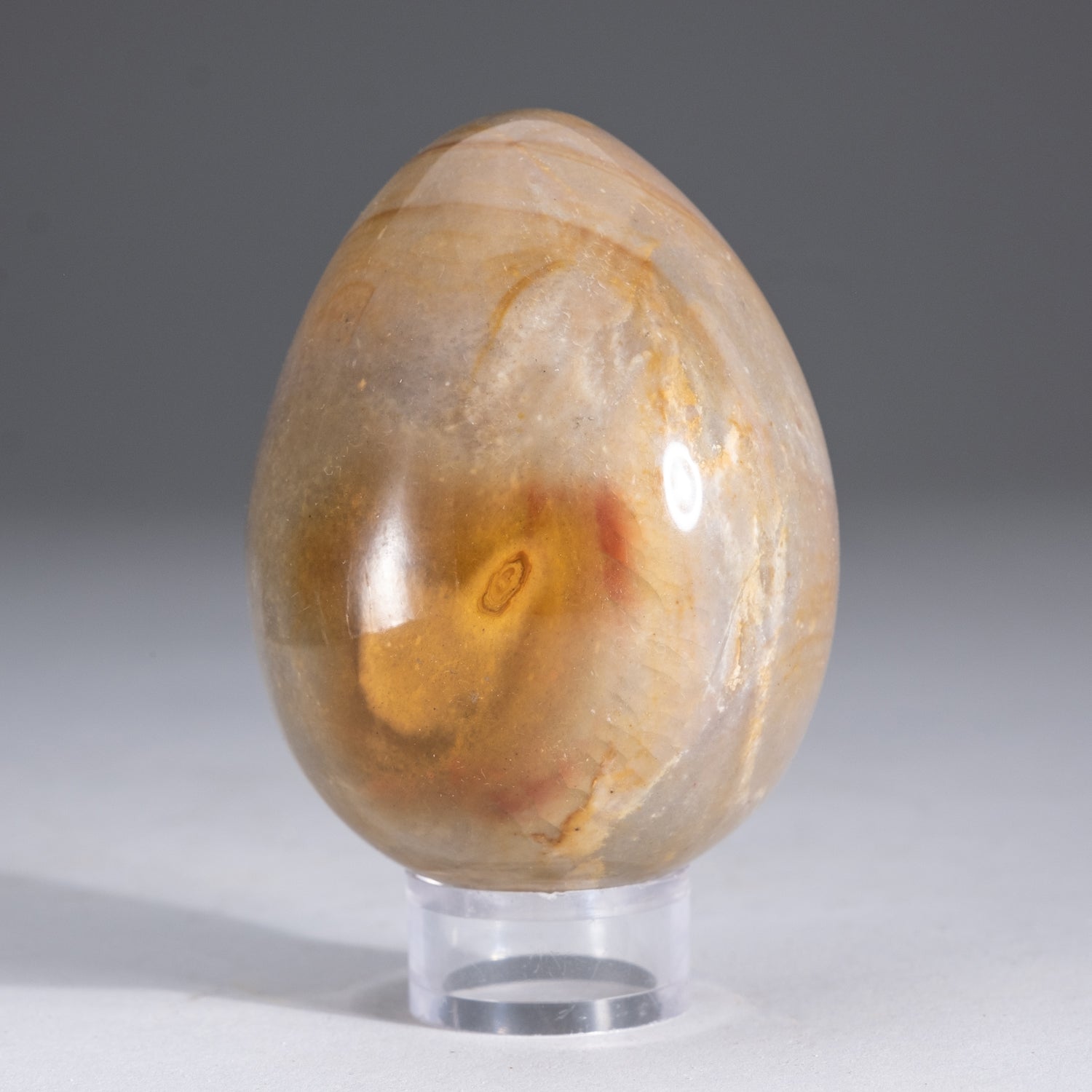 Polished Polychrome Egg from Madagascar (.6 lbs)