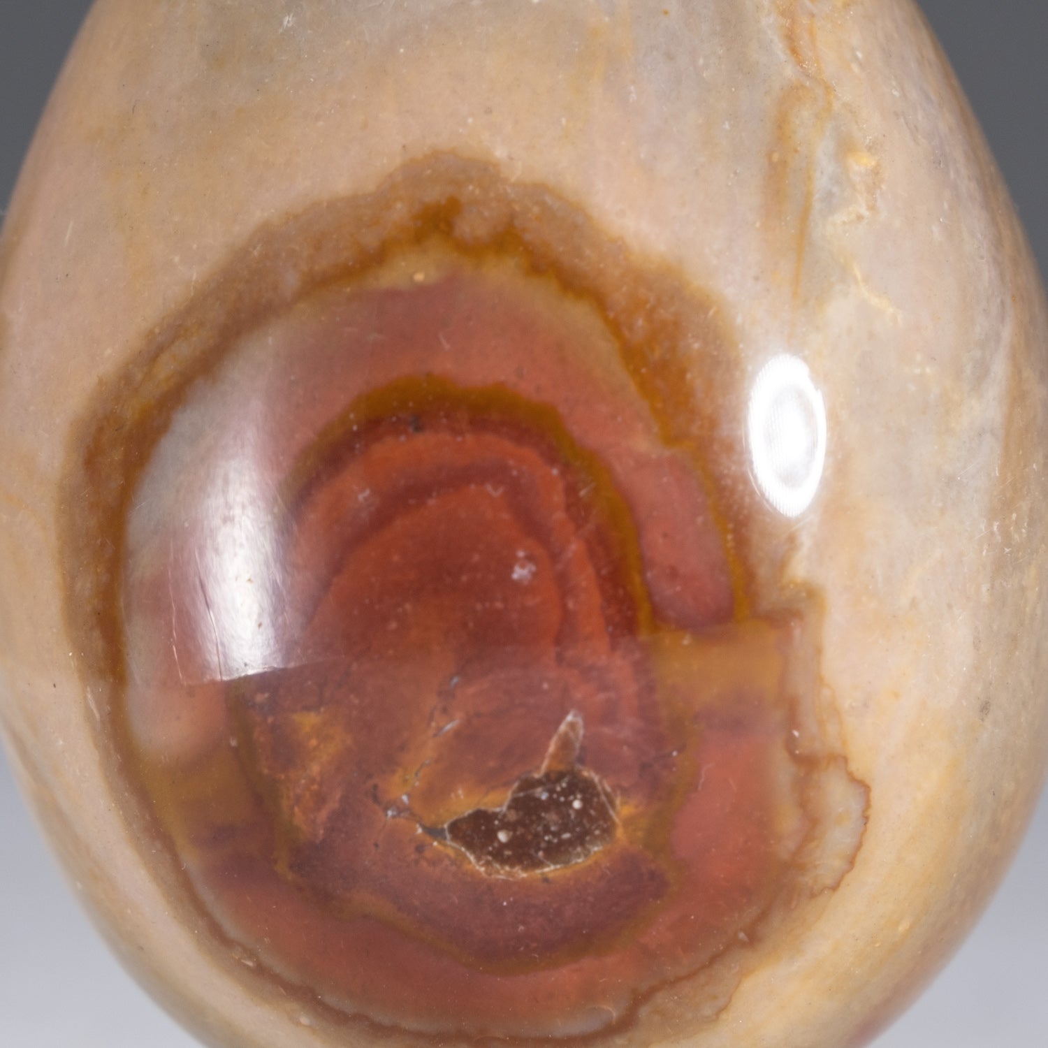 Polished Polychrome Egg from Madagascar (.6 lbs)