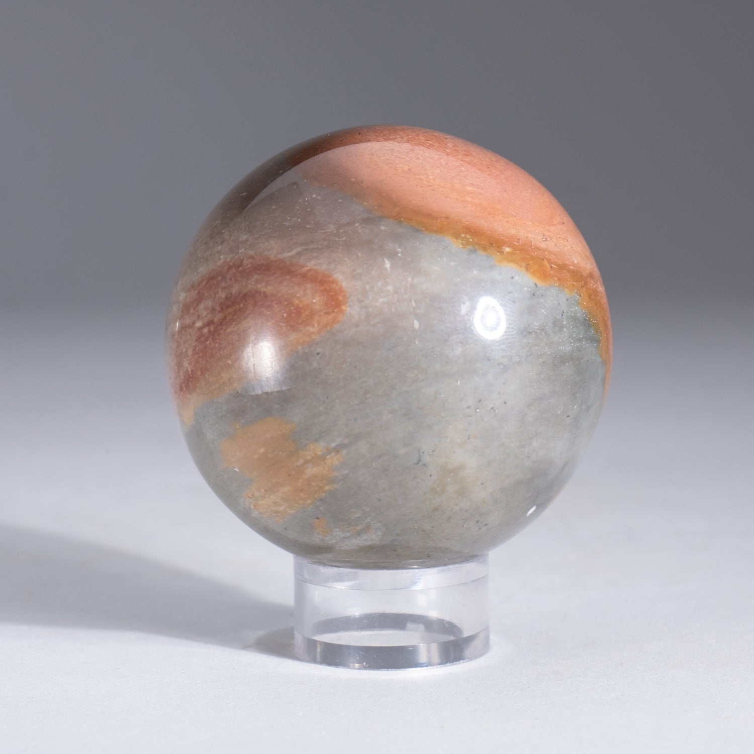 Polished Polychrome Sphere from Madagascar (2", .6 lbs)