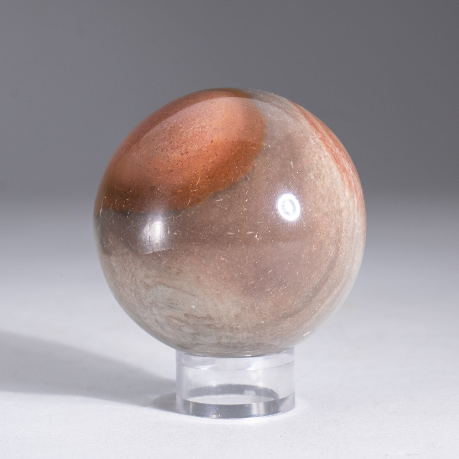 Polished Polychrome Sphere from Madagascar (2", .6 lbs)