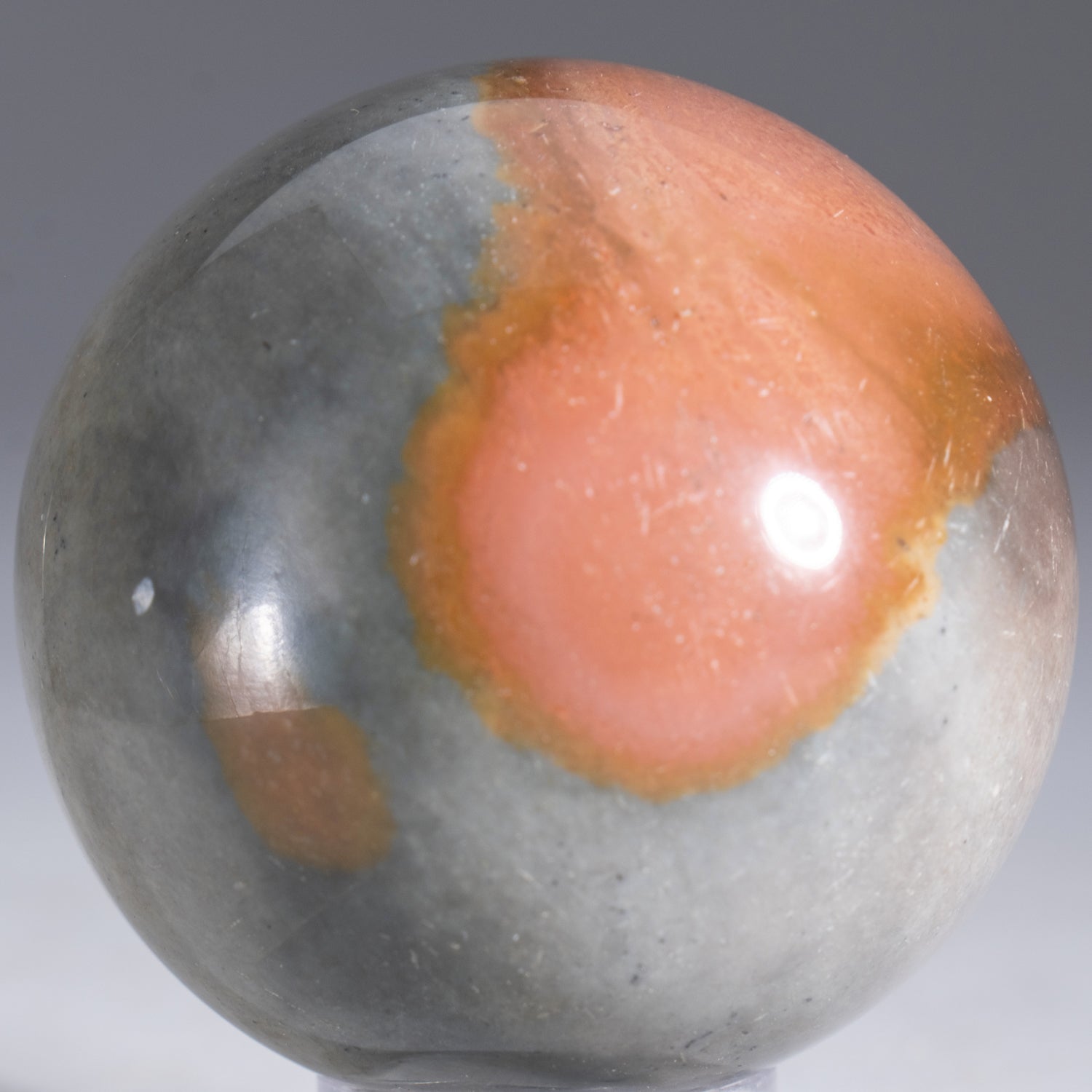 Polished Polychrome Sphere from Madagascar (2", .6 lbs)