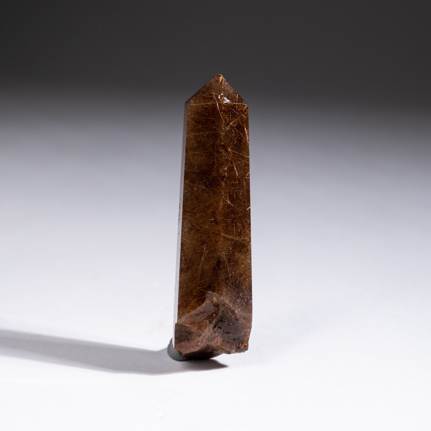 Genuine Polished Red Rutilated Quartz Point from Brazil (37.4 grams)