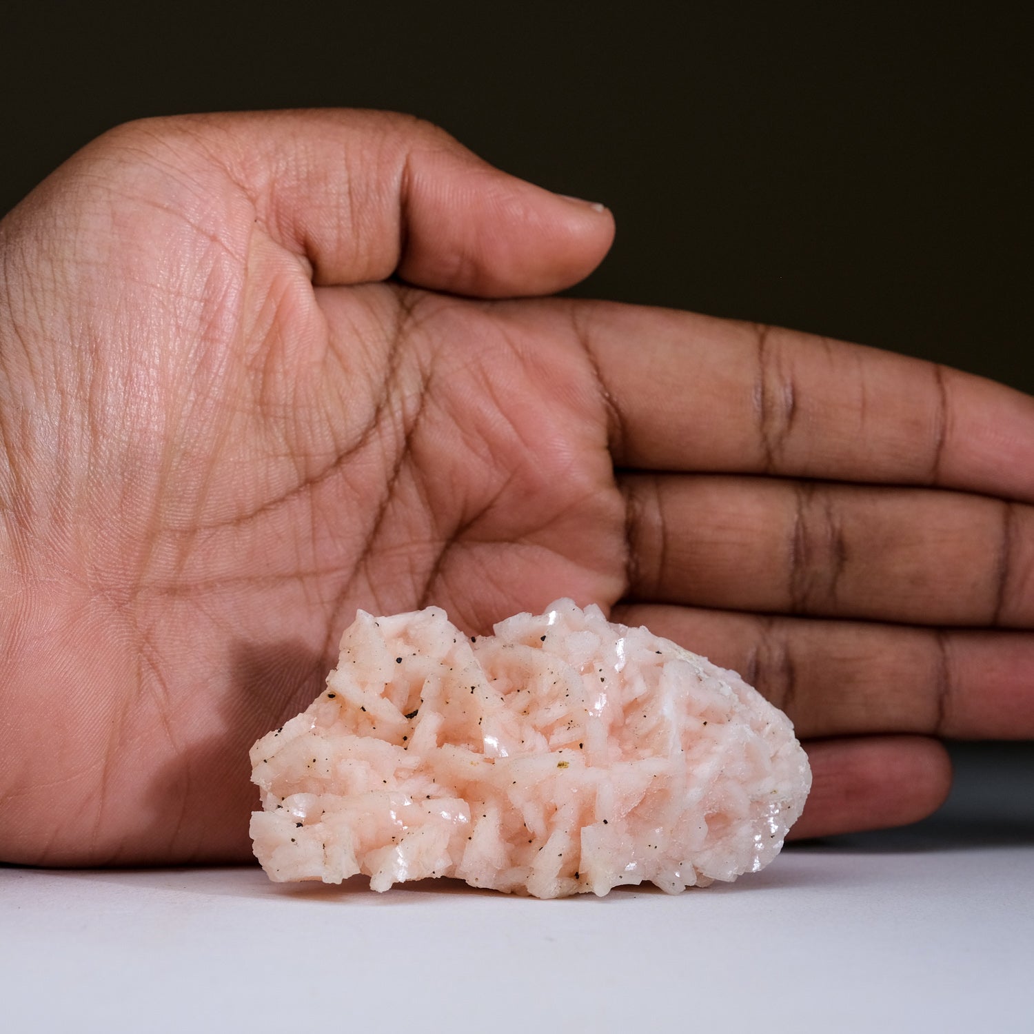 Pink Dolomite Crystal Cluster from Morocco (64 grams)
