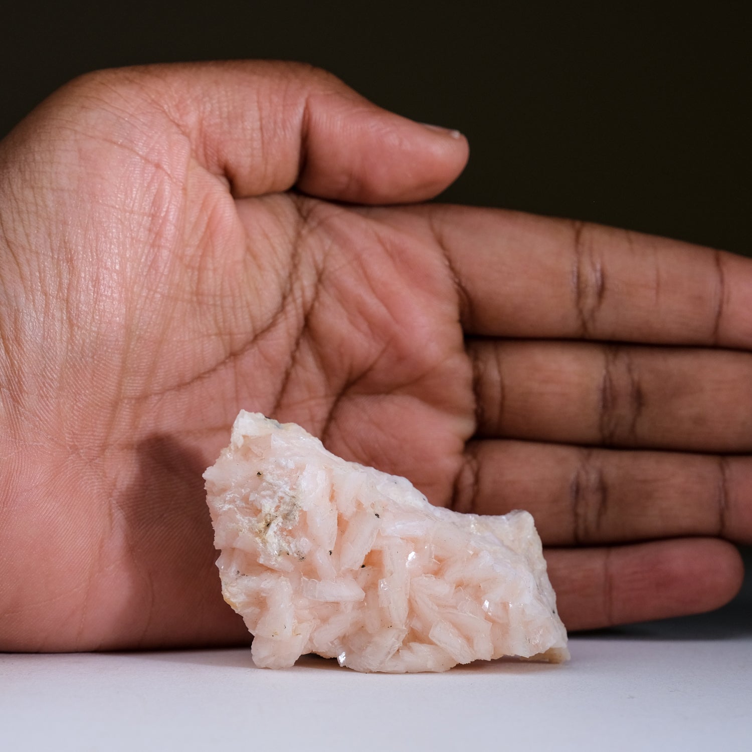 Pink Dolomite Crystal Cluster from Morocco (45 grams)