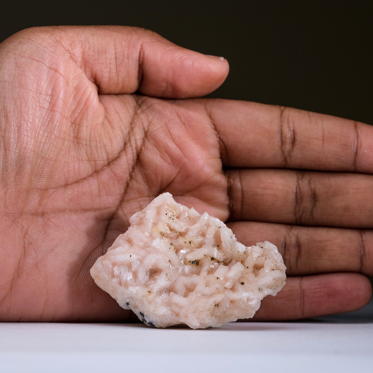 Pink Dolomite Crystal Cluster from Morocco (37 grams)