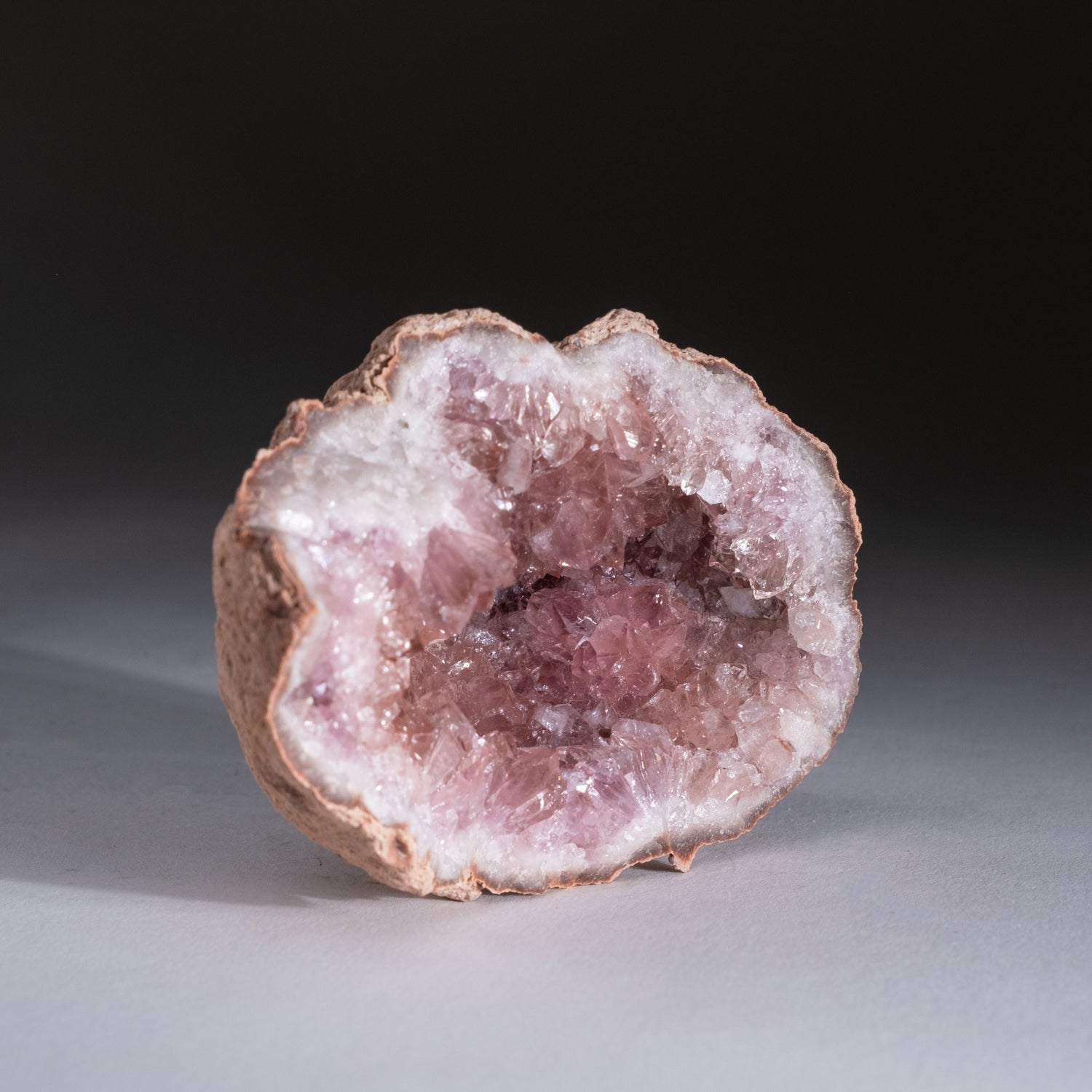 Pink Amethyst Geode Cluster from Neuquén Argentina (324.7 grams)