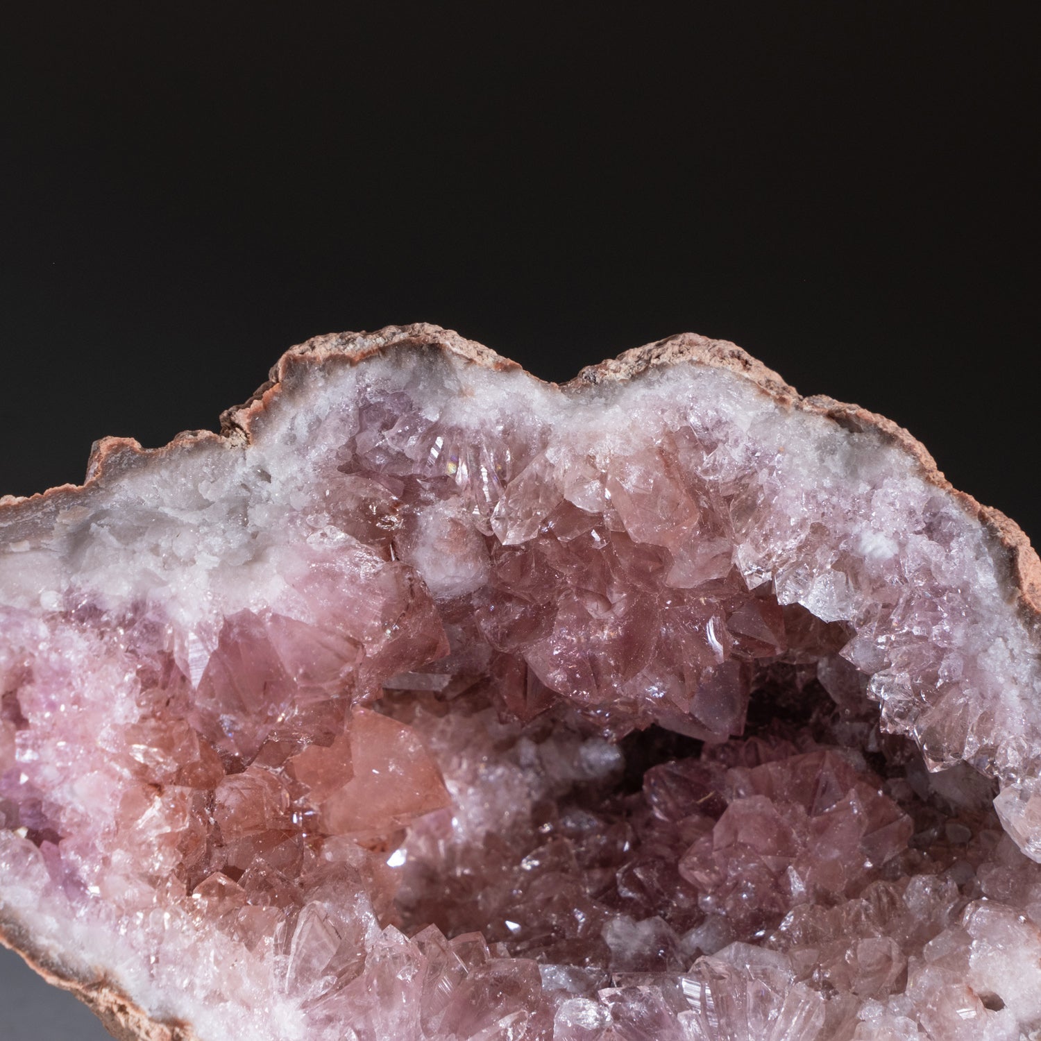 Pink Amethyst Geode Cluster from Neuquén Argentina (324.7 grams)