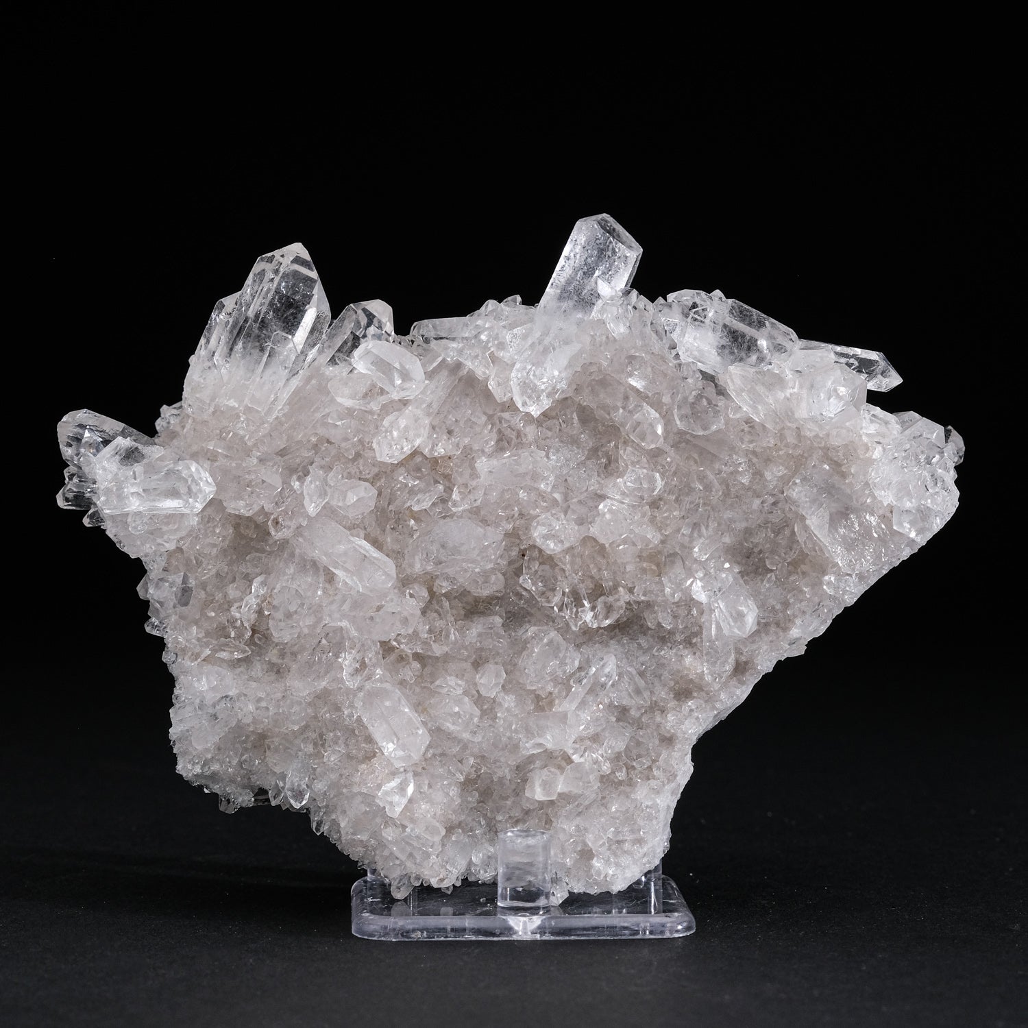Gem Quartz Crystal Cluster from Brazil (320.9 grams)