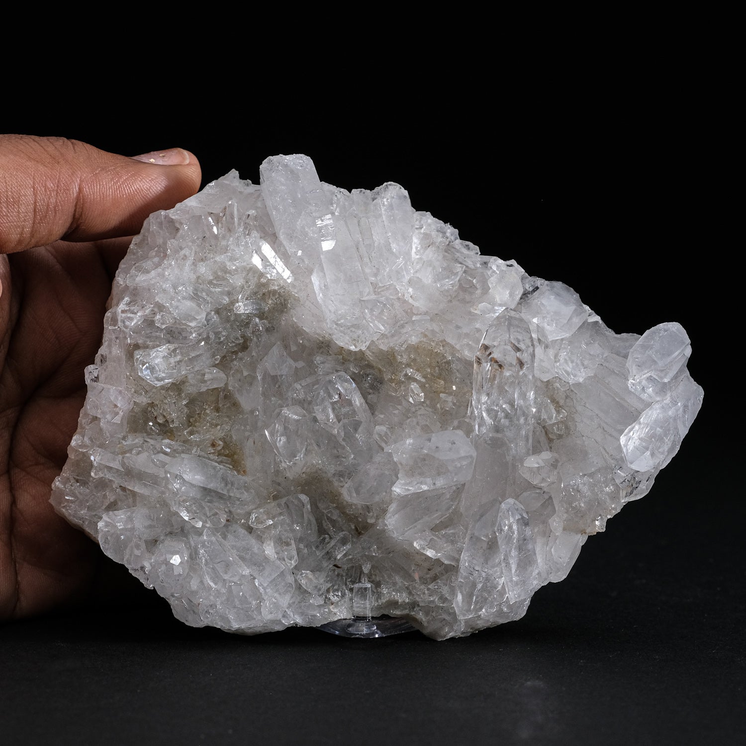 Gem Quartz Crystal Cluster from Brazil (364.8 grams)