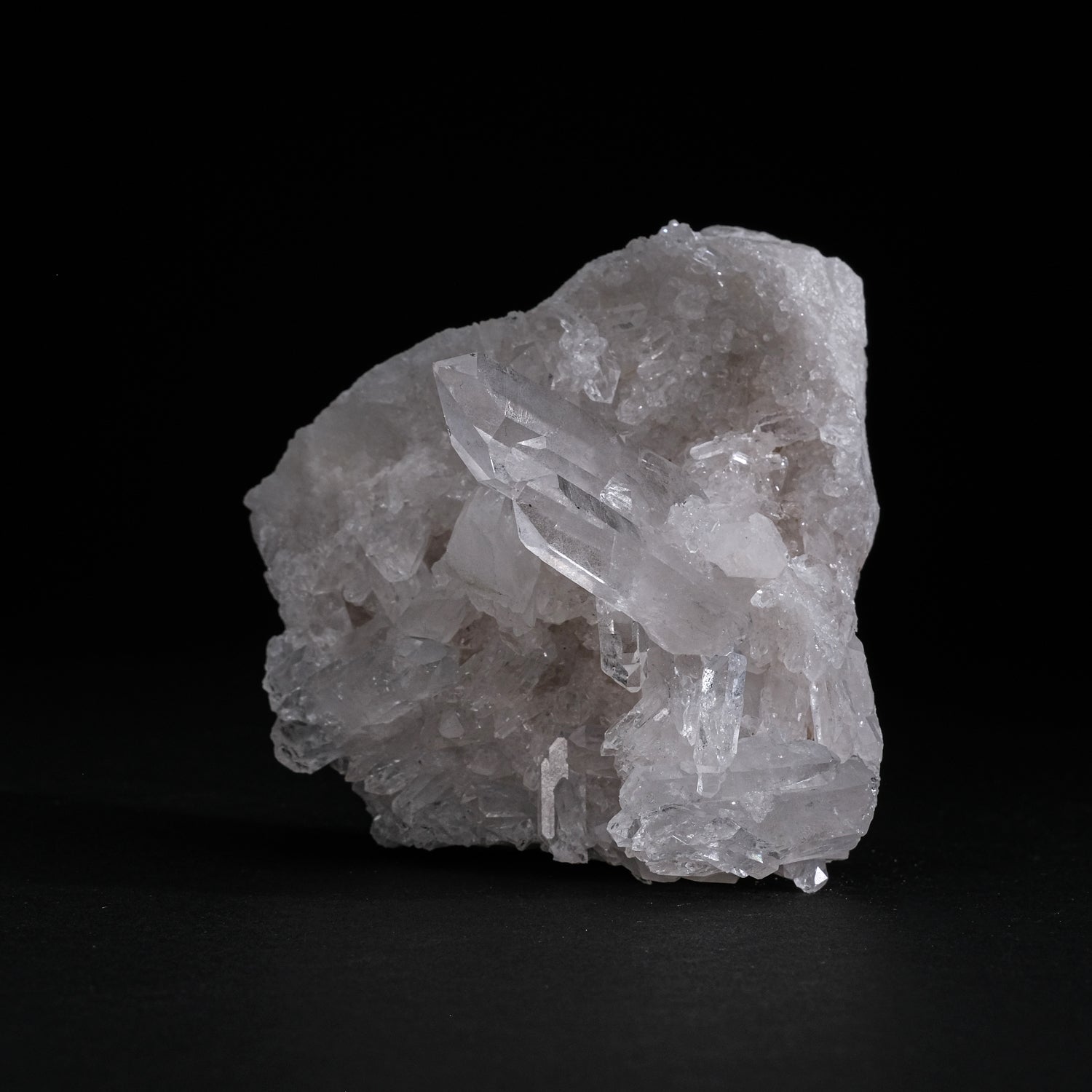 Gem Quartz Crystal Cluster from Brazil (481.6 grams)