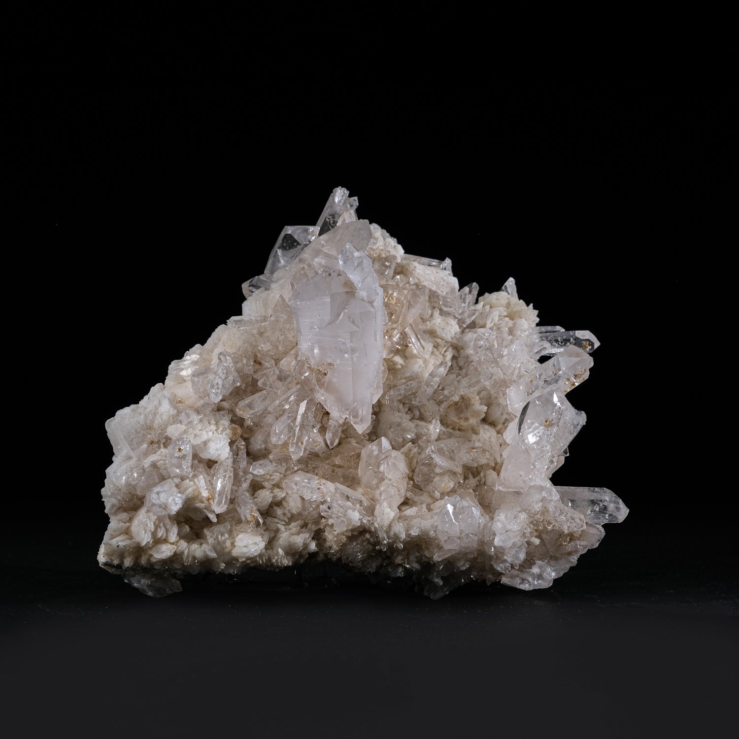 Gem Quartz Crystal Cluster from Brazil (1.8 lbs)