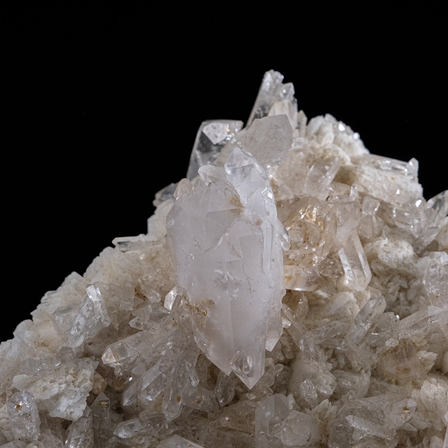 Gem Quartz Crystal Cluster from Brazil (1.8 lbs)