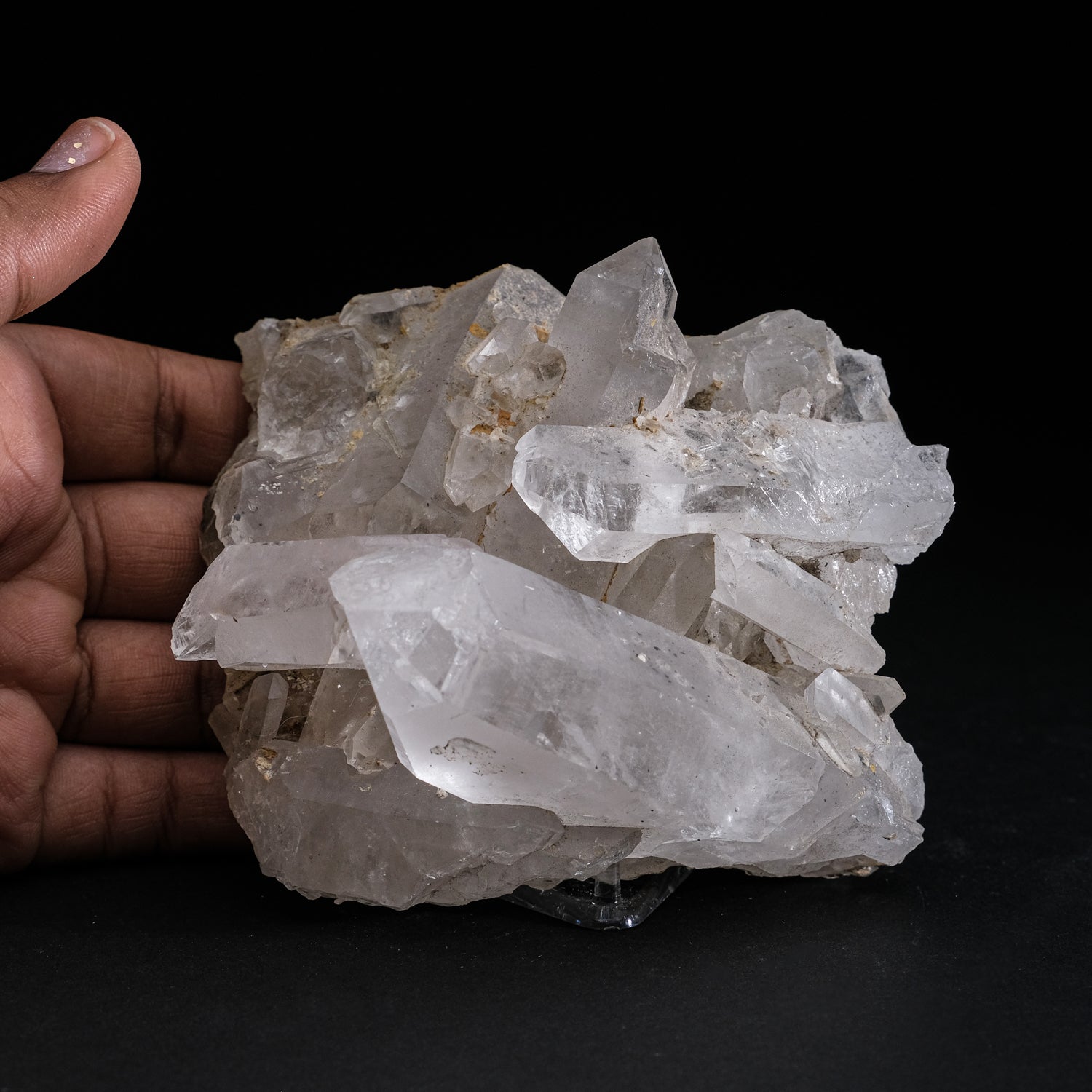 Gem Quartz Crystal Cluster from Brazil (1.1 lbs)