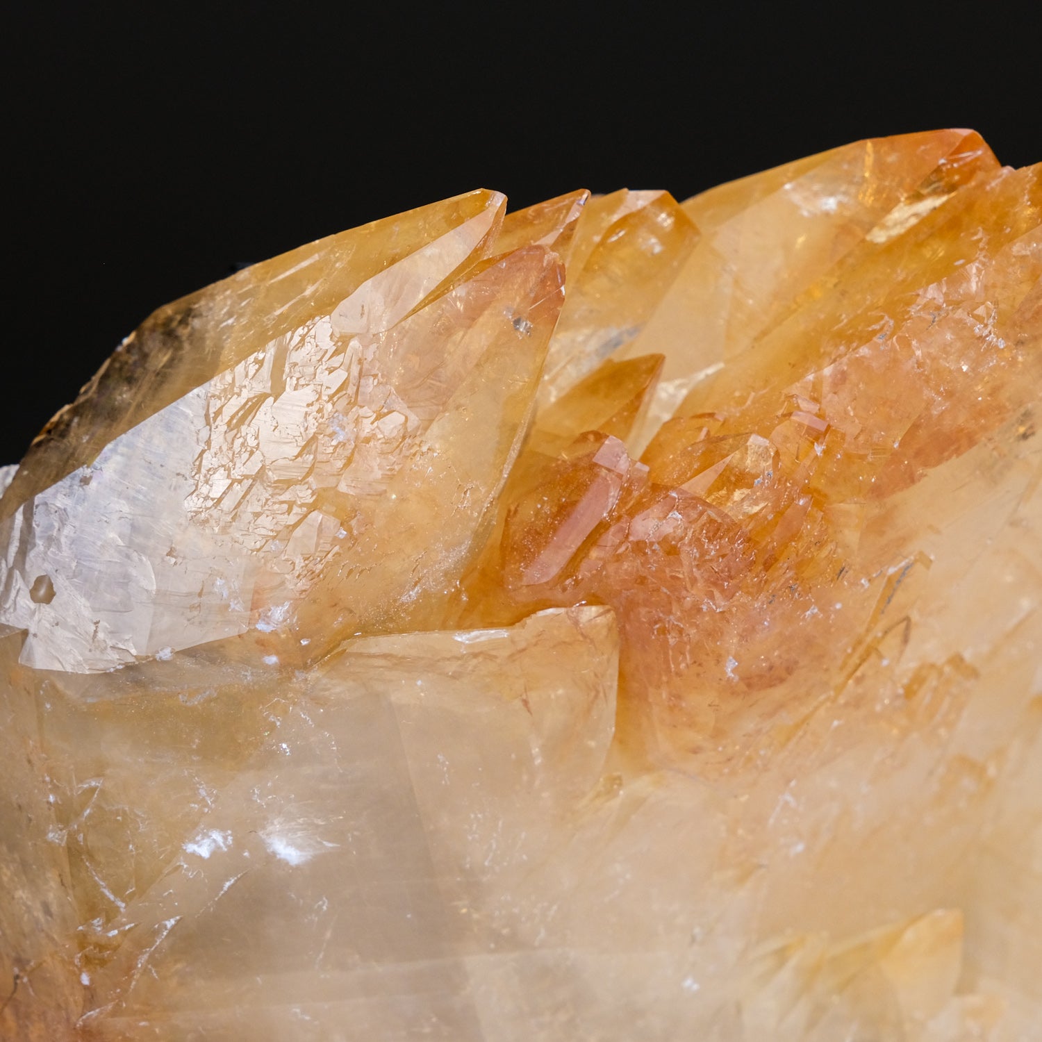 Golden Calcite Crystal from Elmwood Mine, Tennessee (3.3 lbs)