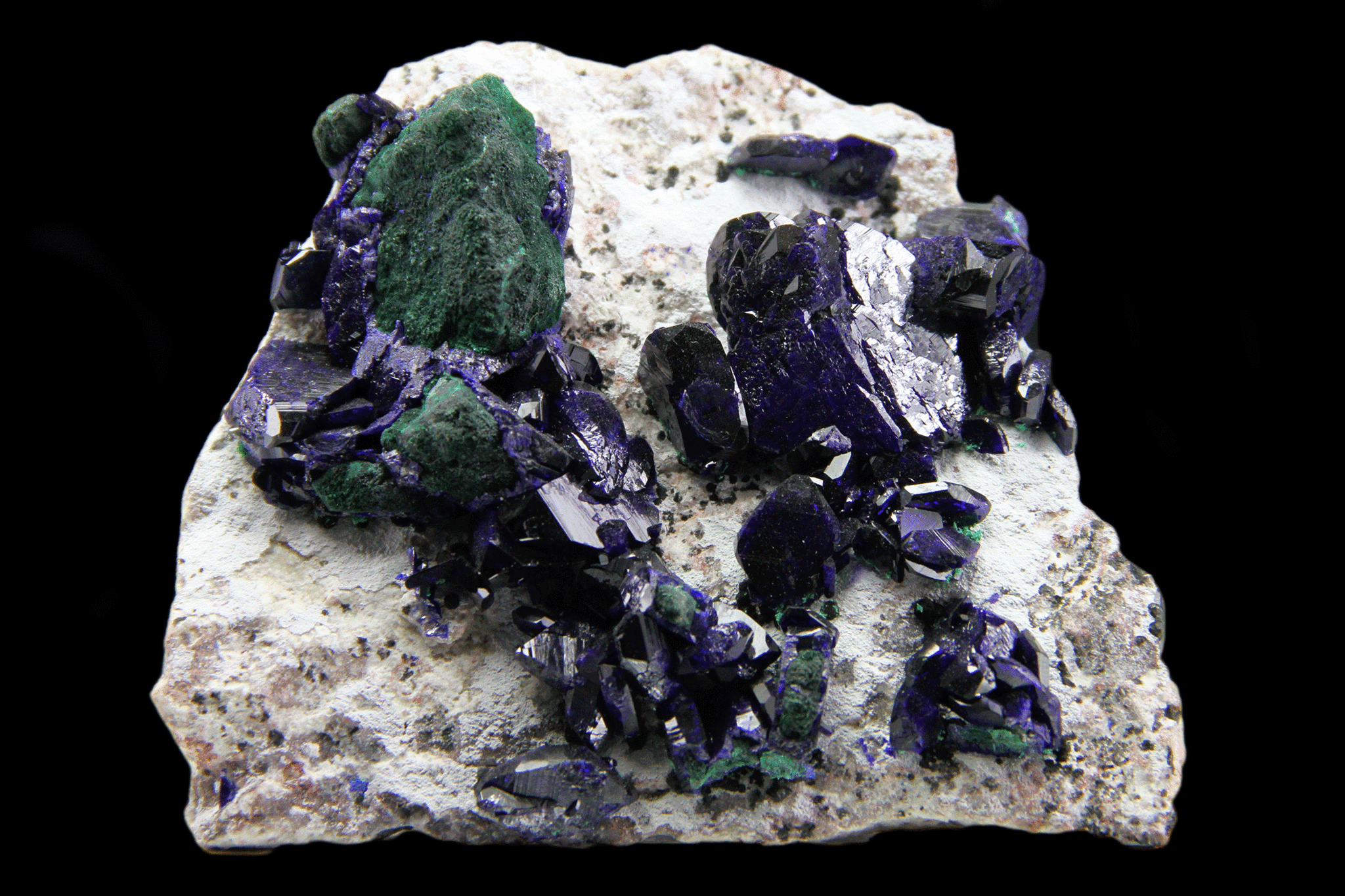 Azurite From Milpillas Mine, Cuitaca, Sonora, Mexico (374.3 grams)