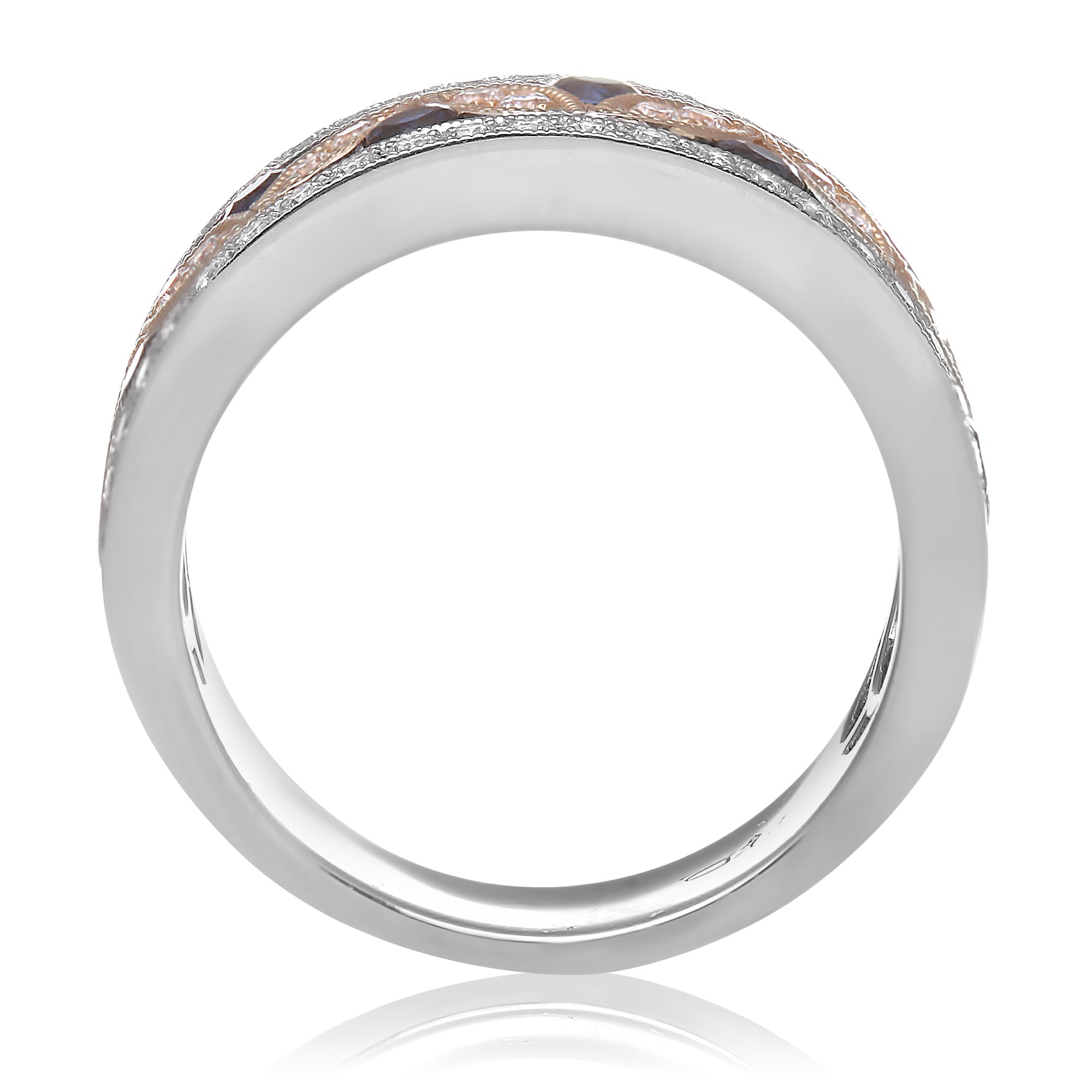 14k White Gold Tanzanite Ring (KR2286WYSP)