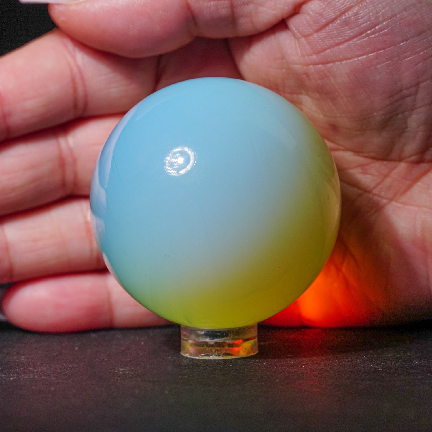 Genuine Polished Opalite Crystal Sphere (186 grams)