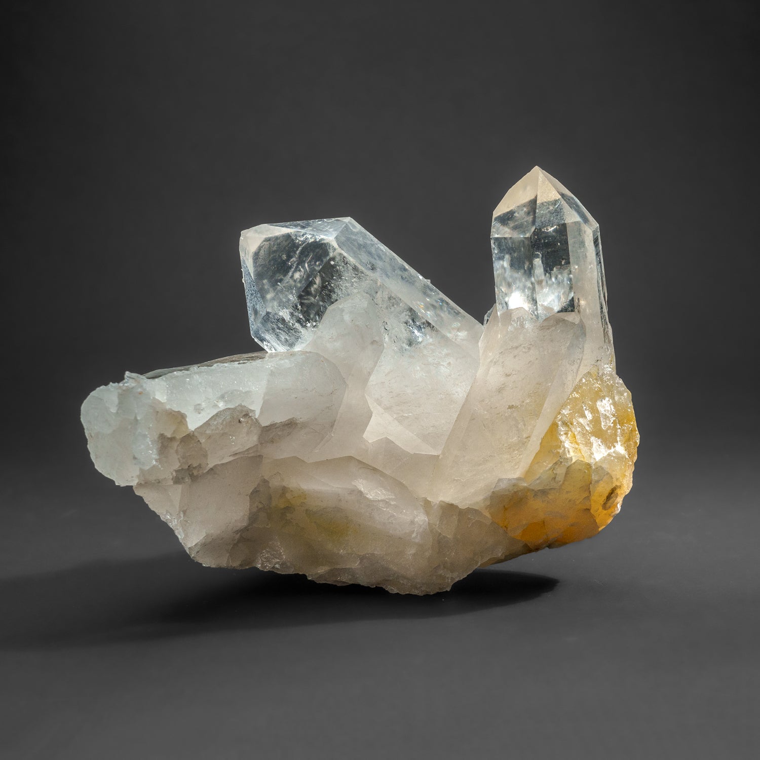 Gem Quartz Crystal Cluster from Brazil (6.9 lbs)