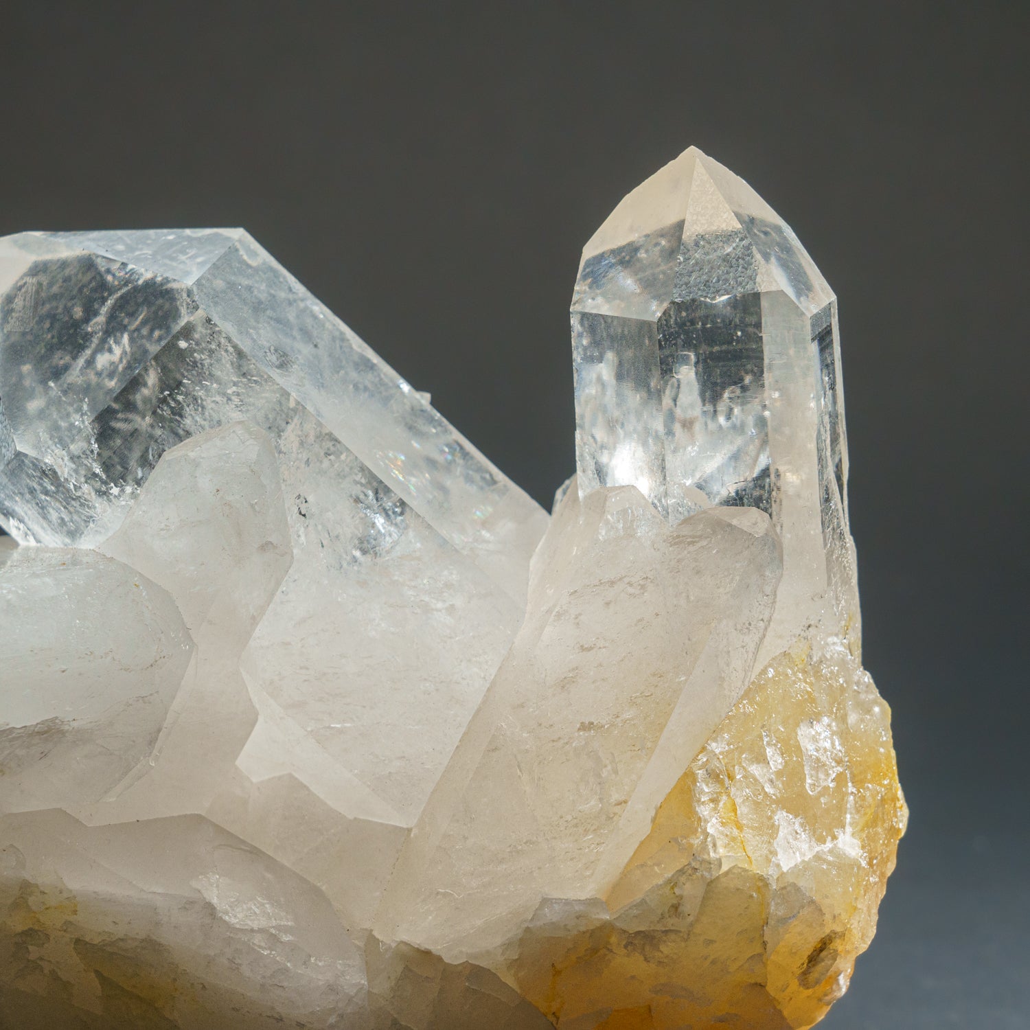 Gem Quartz Crystal Cluster from Brazil (6.9 lbs)