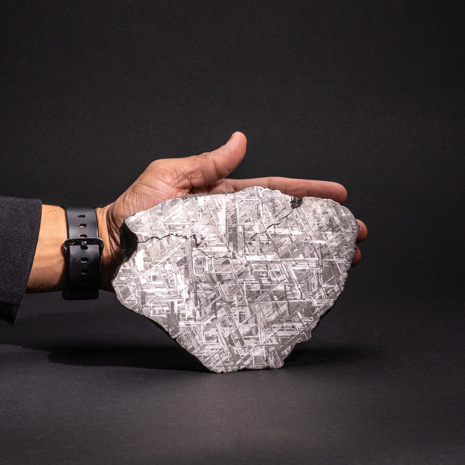 Genuine Muonionalusta Meteorite Slab (7.5 lbs)