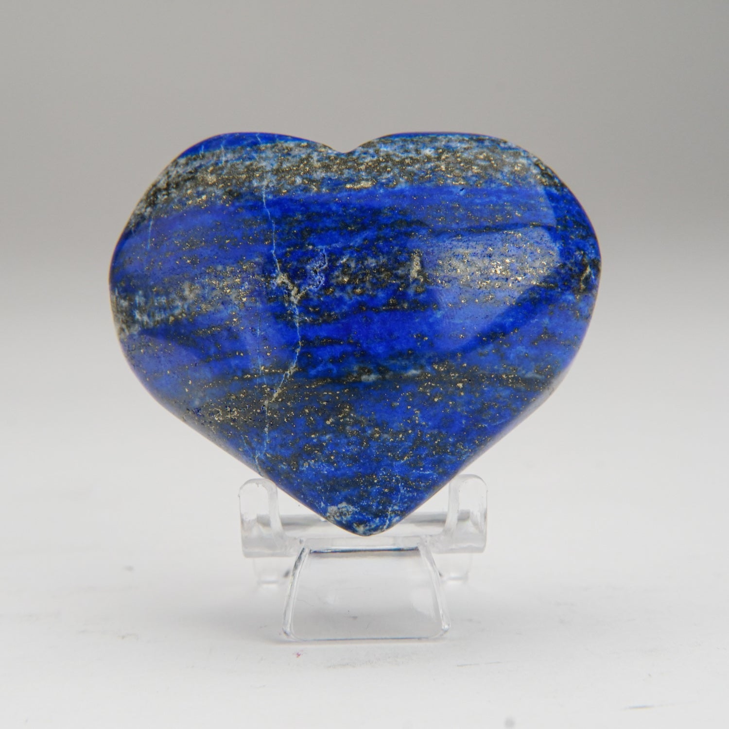 Polished Lapis Lazuli Heart from Afghanistan (20 grams)