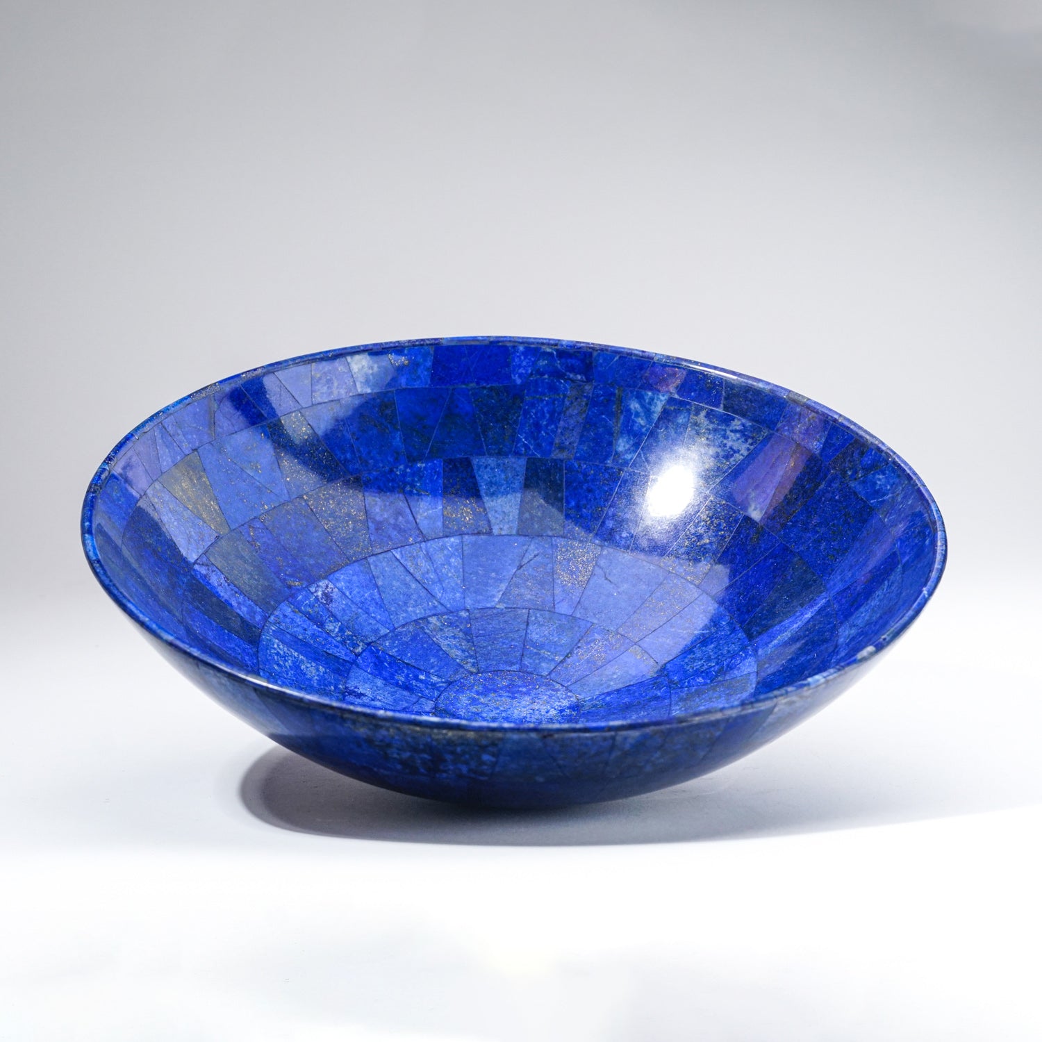 Genuine Polished Lapis Lazuli Bowl (2.6 lbs)