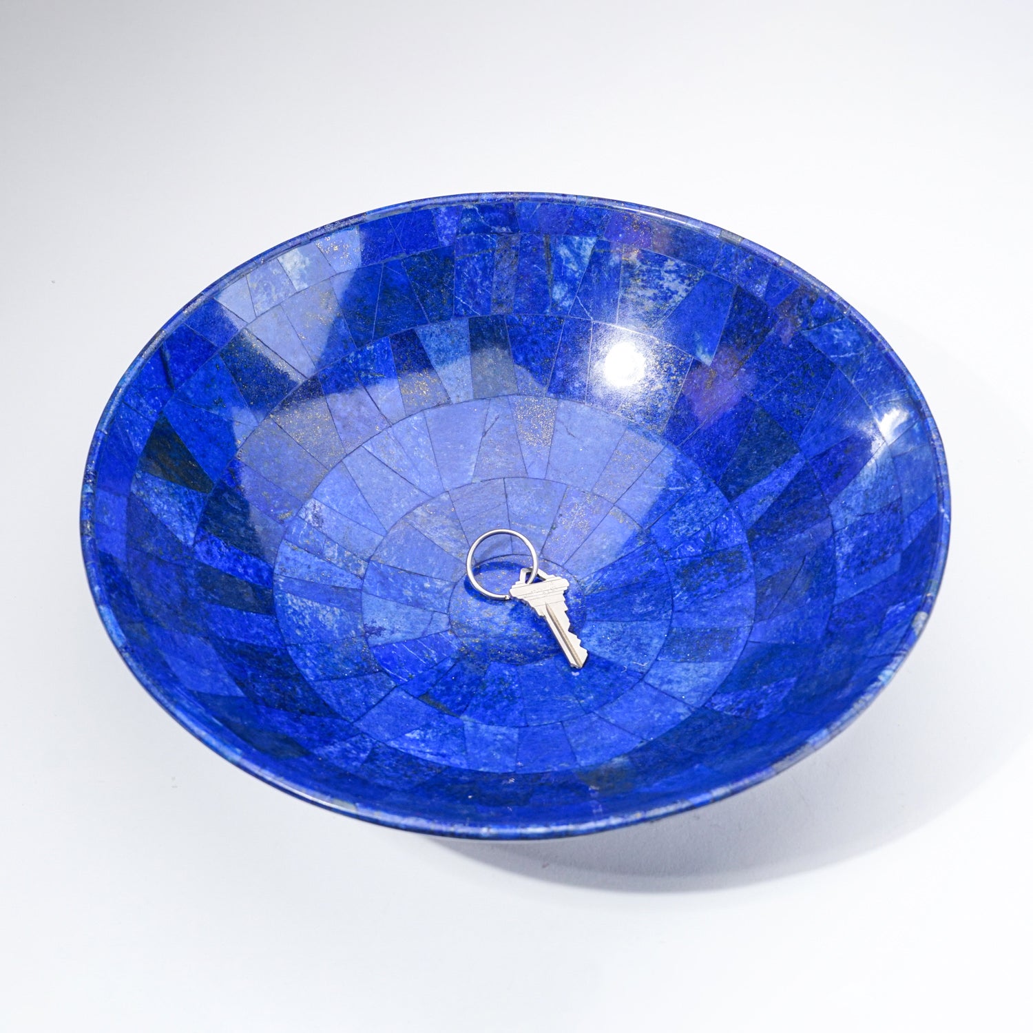 Genuine Polished Lapis Lazuli Bowl (2.6 lbs)