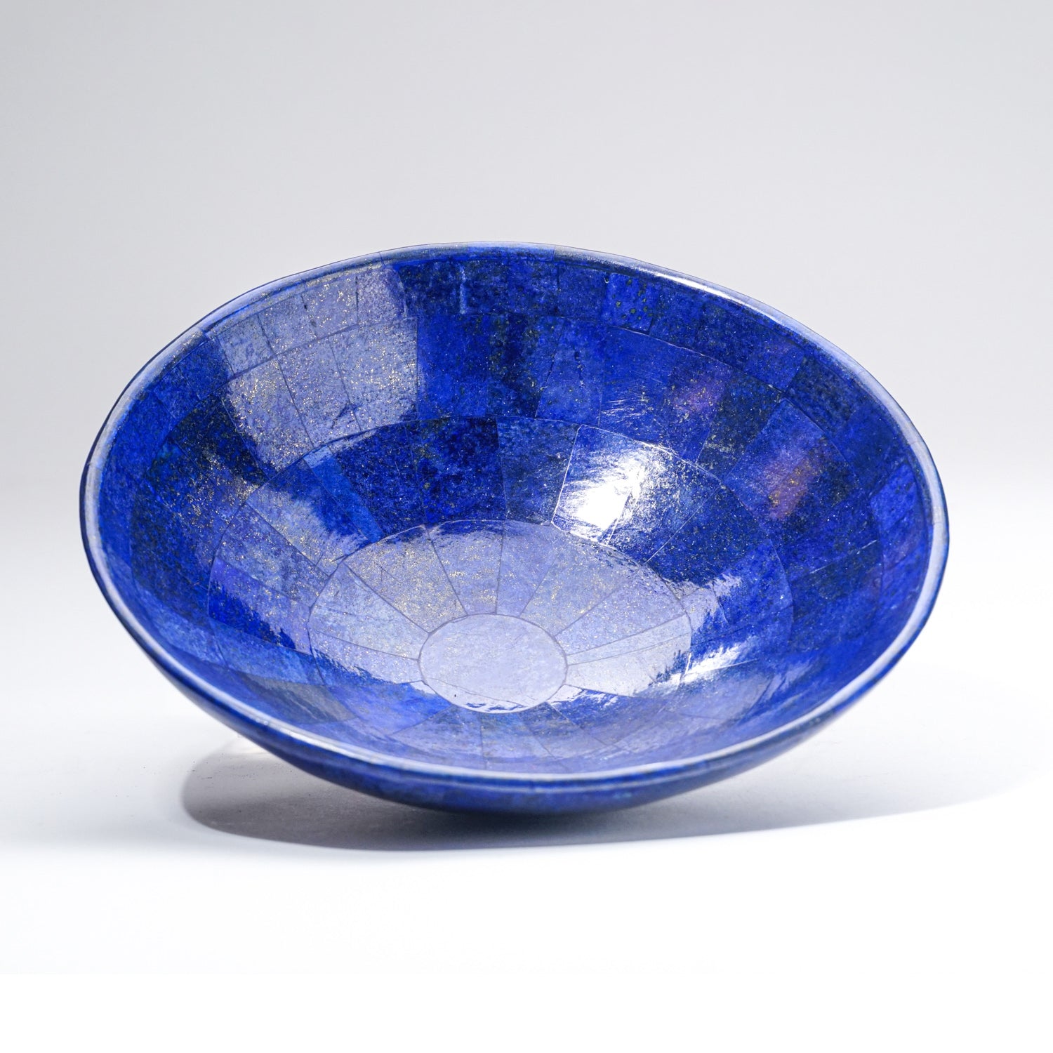 Genuine Polished Lapis Lazuli Bowl (1.7 lbs)