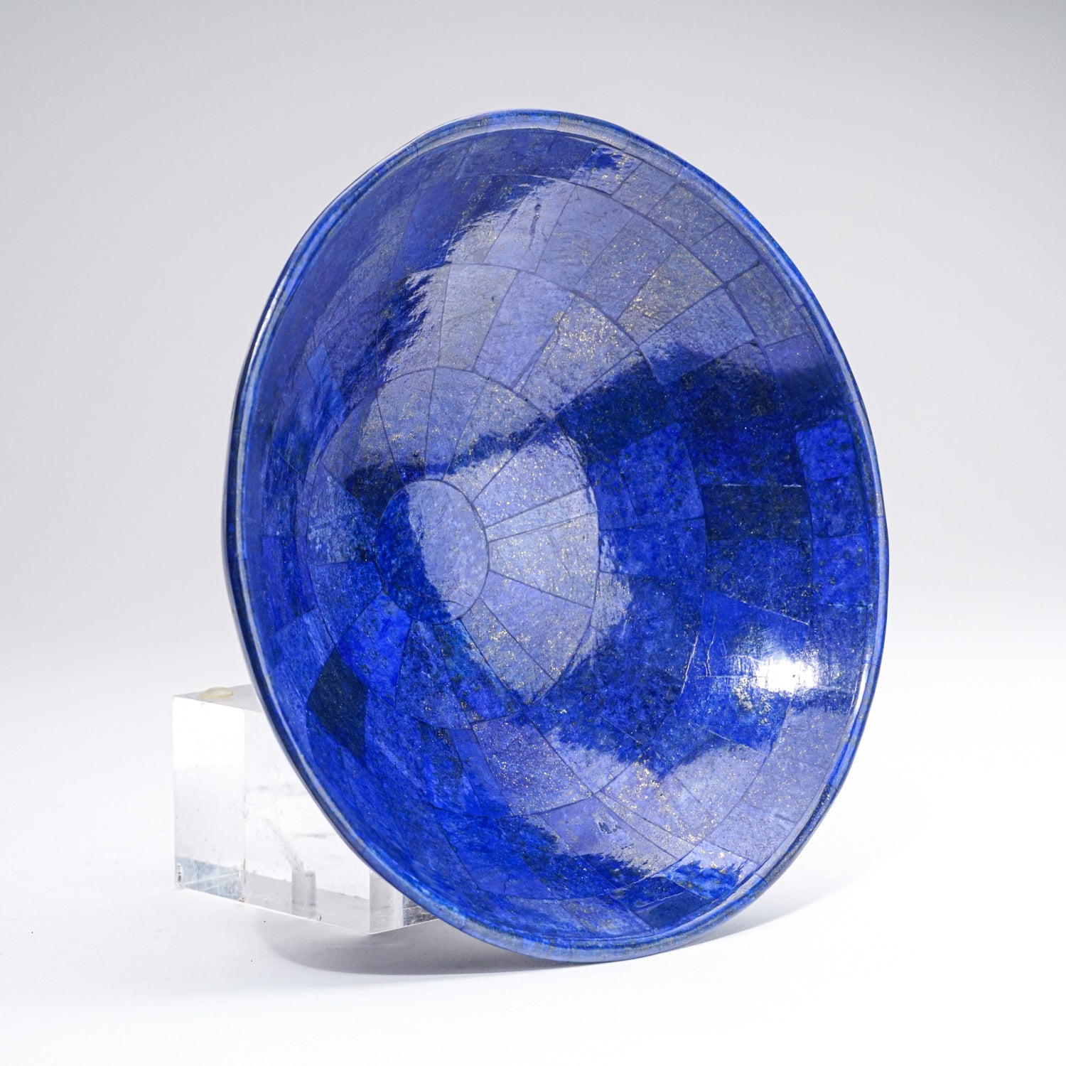 Genuine Polished Lapis Lazuli Bowl (1.7 lbs)