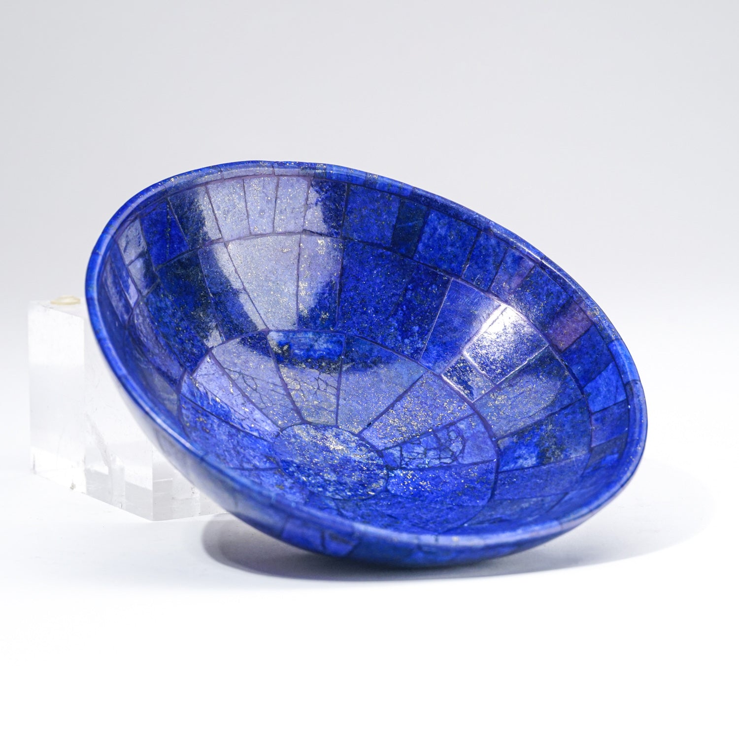 Genuine Polished Lapis Lazuli Bowl (1.2 lbs)