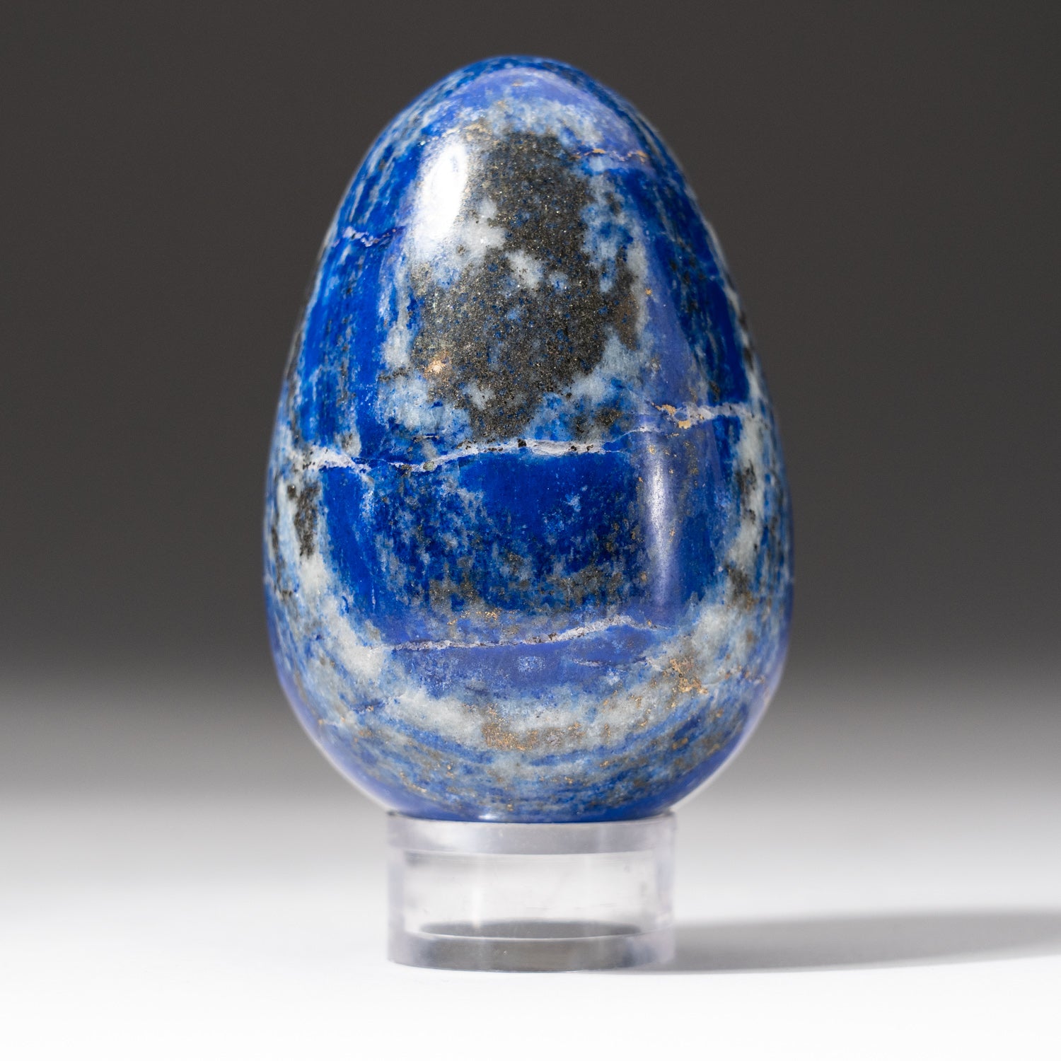 Polished Lapis Lazuli Egg from Afghanistan (235.4 grams)
