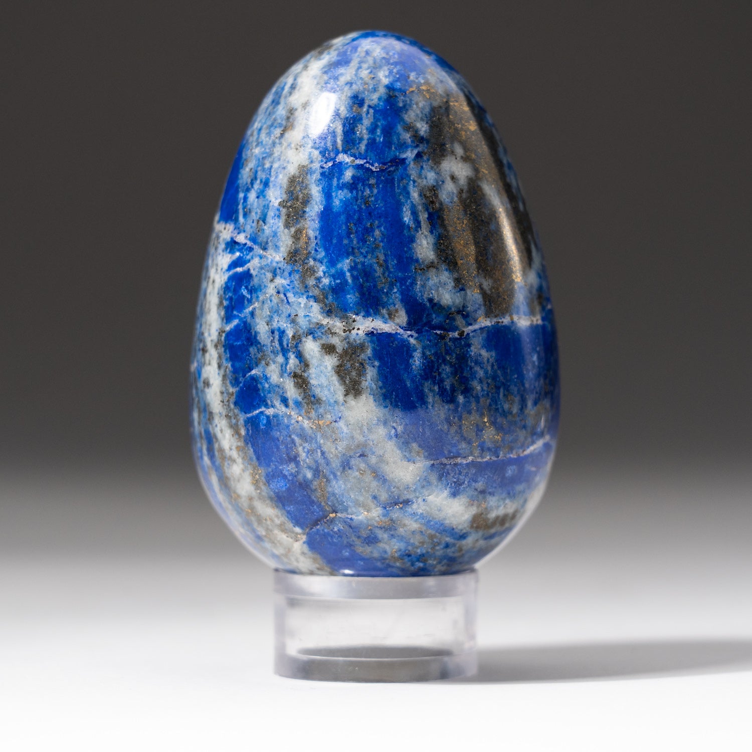 Polished Lapis Lazuli Egg from Afghanistan (235.4 grams)