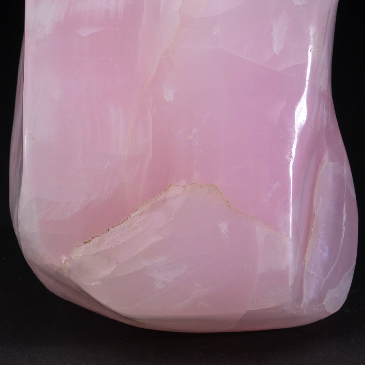 Polished Pink Mangano Calcite from Pakistan (9.4 lbs)
