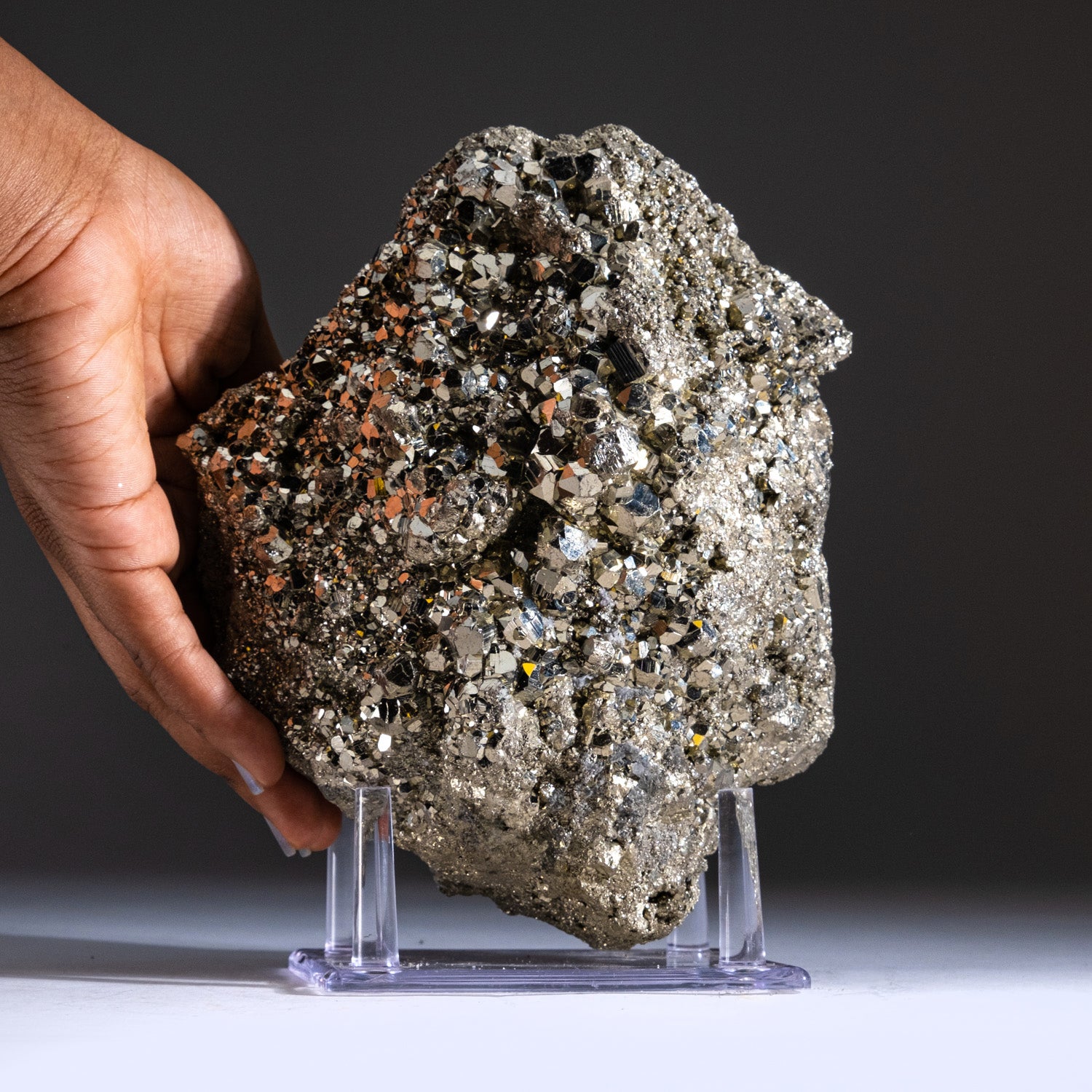 Pyrite Cluster from Huanuco Province, Peru (10.6 lbs)