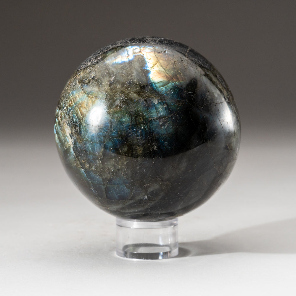Polished Labradorite Sphere from Madagascar (3 lbs)