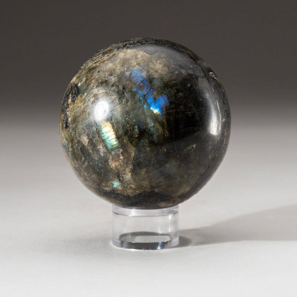 Polished Labradorite Sphere from Madagascar