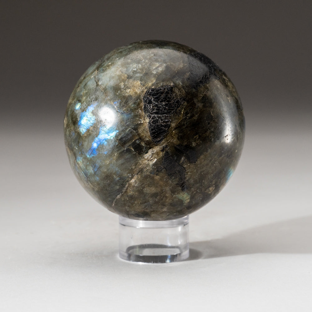 Polished Labradorite Sphere from Madagascar