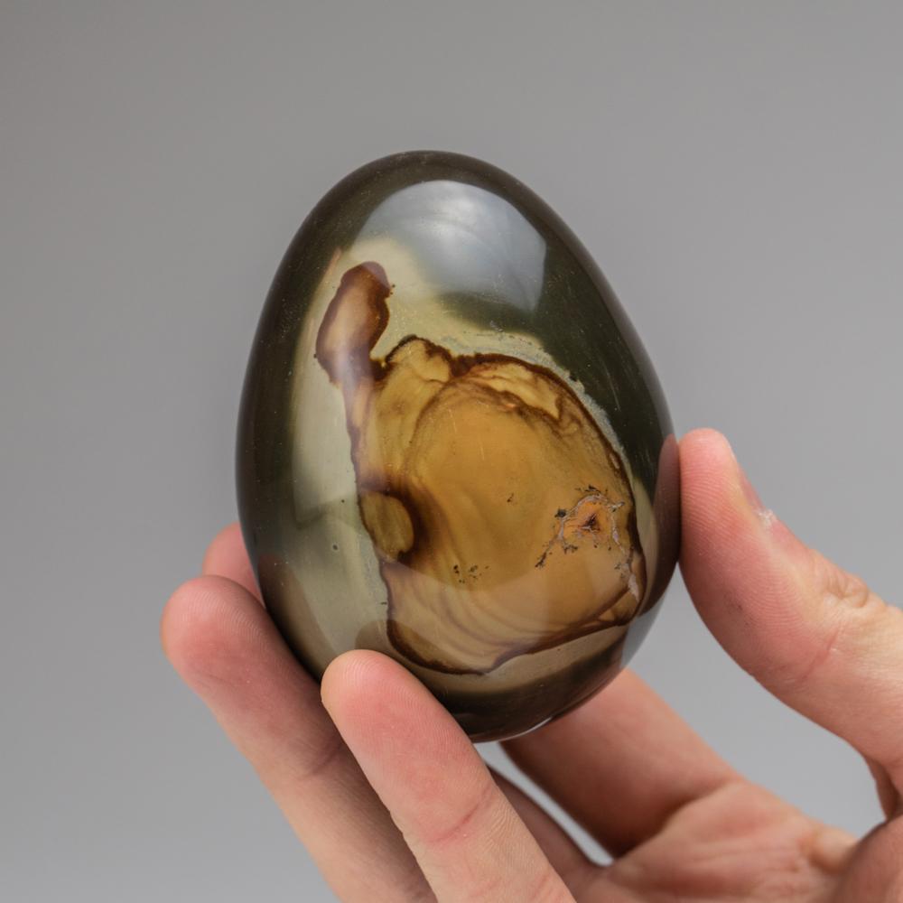 Polished Polychrome Egg from Madagascar (.6 lbs)