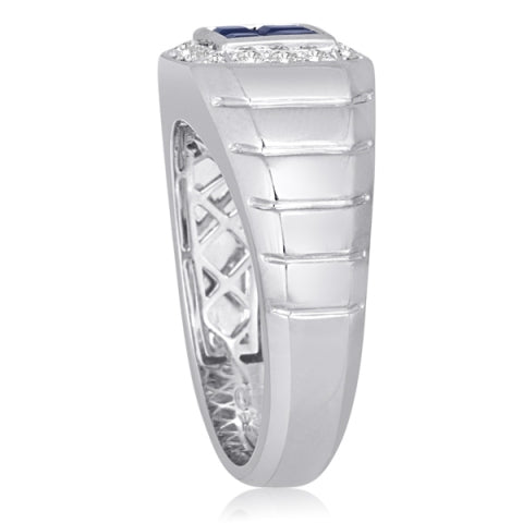 14k White Gold Sapphire Ring (UR1544WSP)