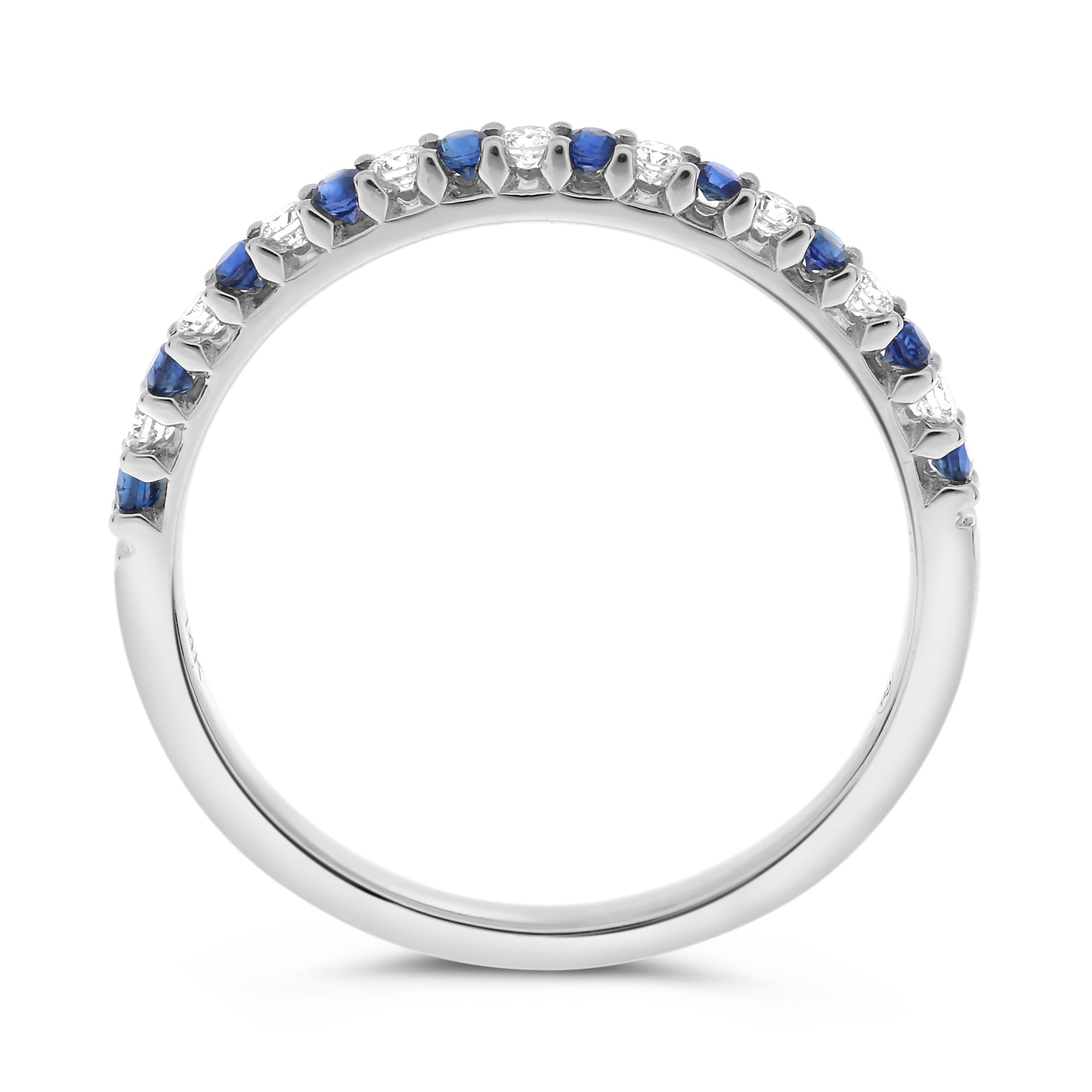 14k White Gold Sapphire Ring (UR2157-7)