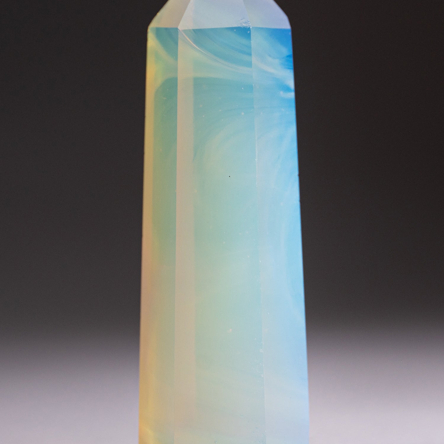 Genuine Polished Opalite Crystal Point (93.7 grams)