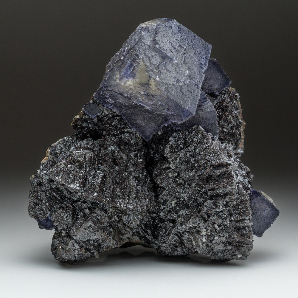 Purple Fluorite from Elmwood Mine, Carthage, Smith County, Tennessee (9.5 lbs)