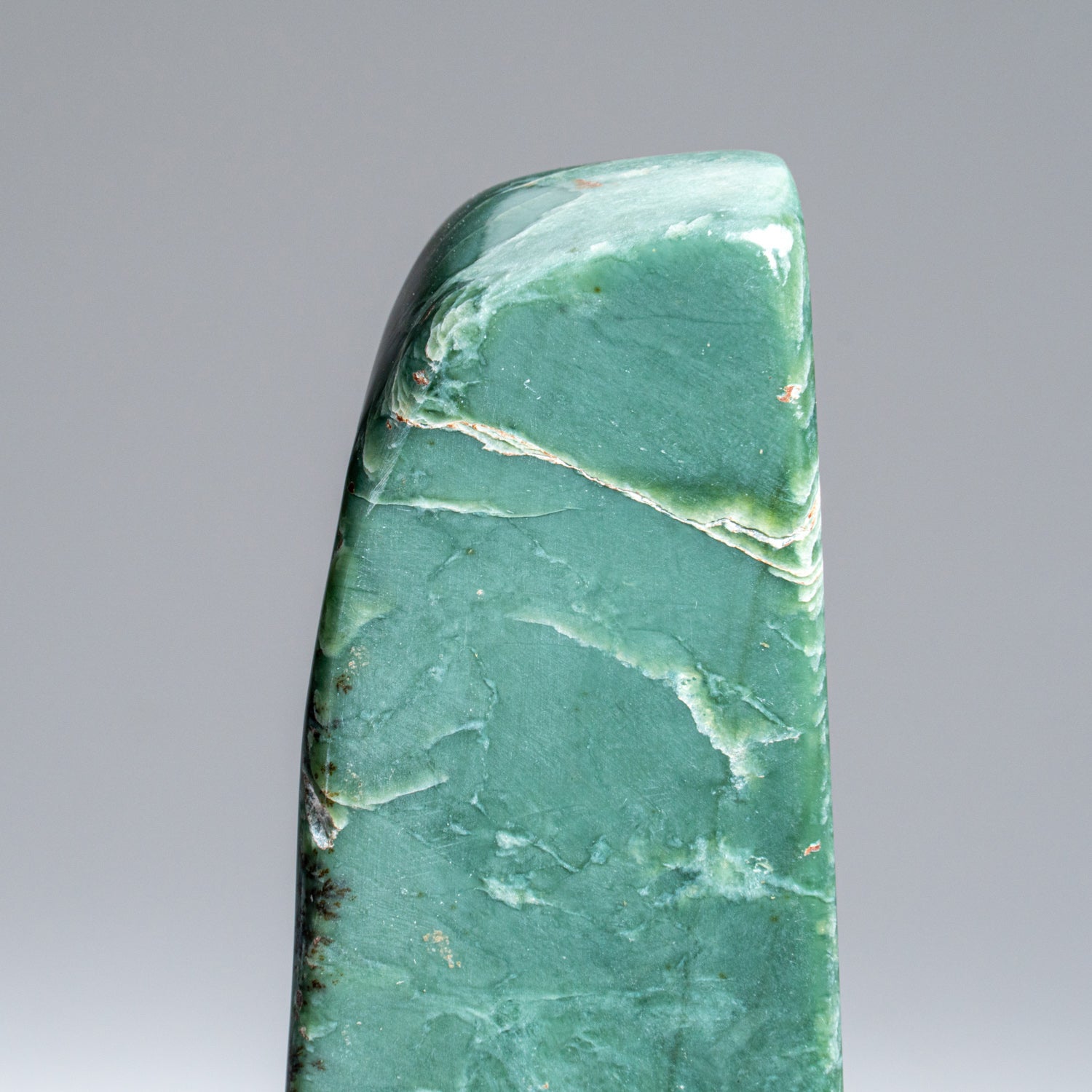 Polished Nephrite Jade Freeform from Pakistan (243.7 grams)