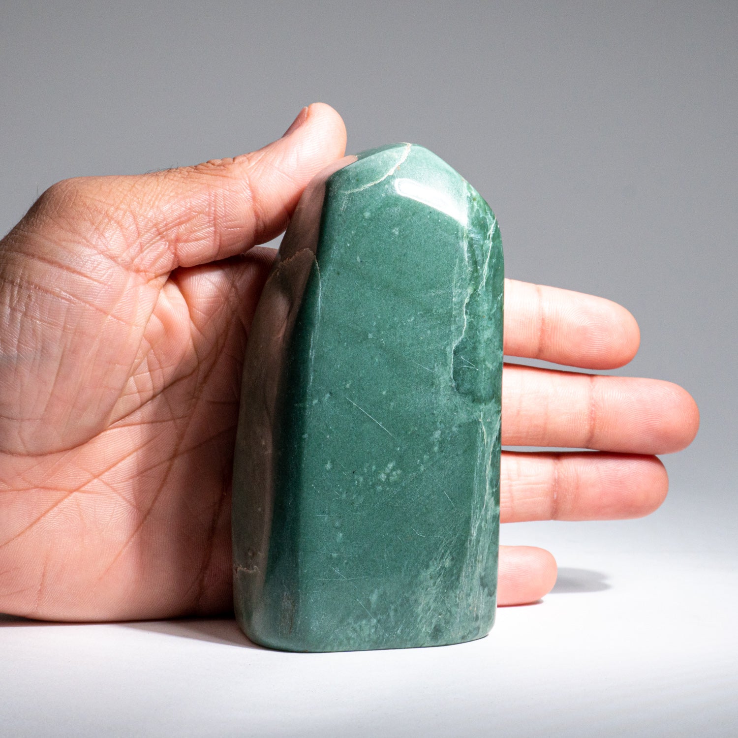 Polished Nephrite Jade Freeform from Pakistan (511.8 grams)