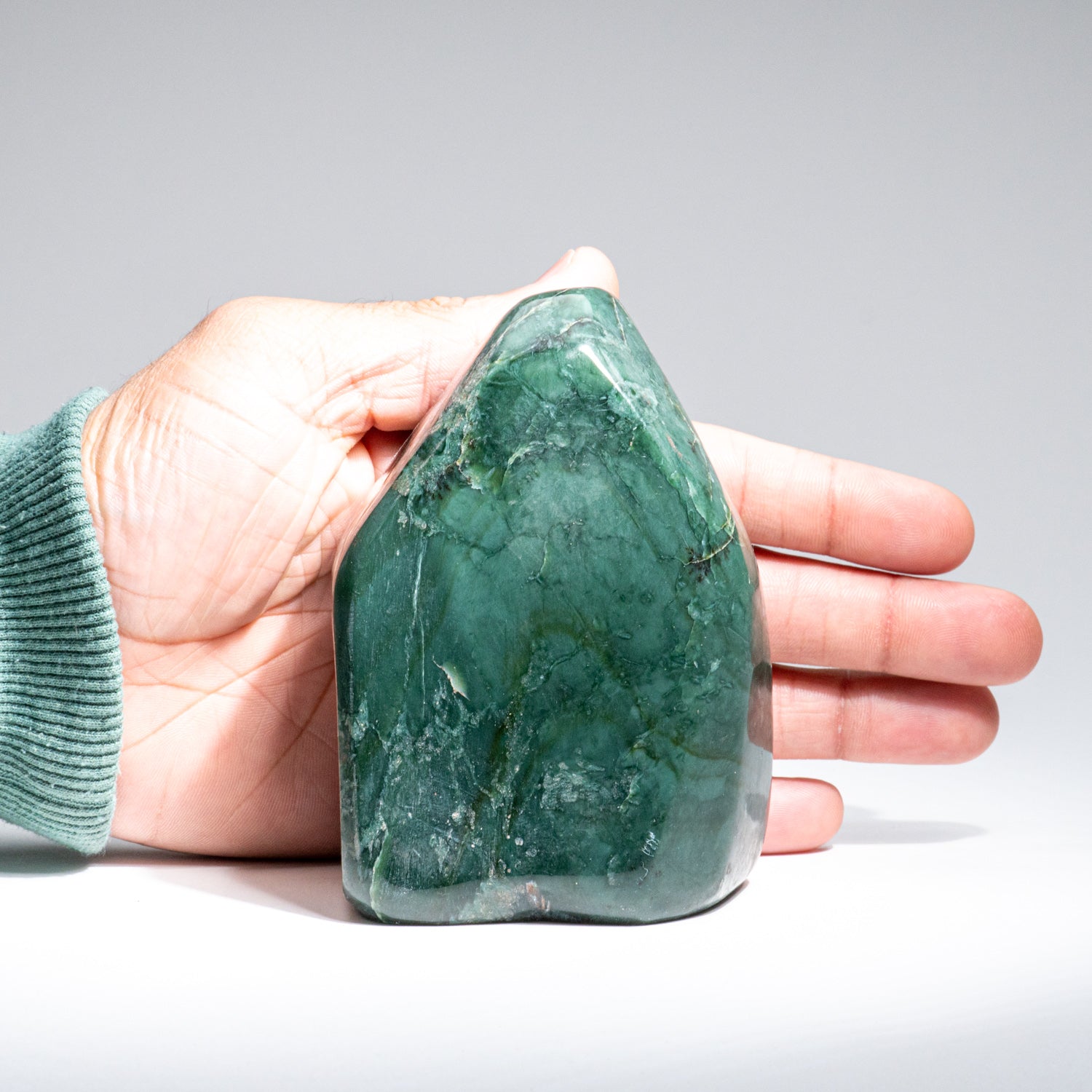 Polished Nephrite Jade Freeform from Pakistan (1.6 lbs)