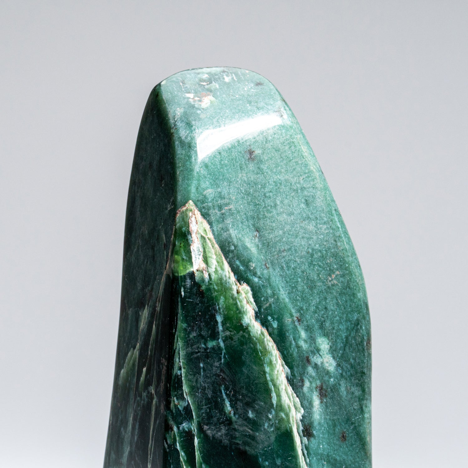 Polished Nephrite Jade Freeform from Pakistan (1.3 lbs)